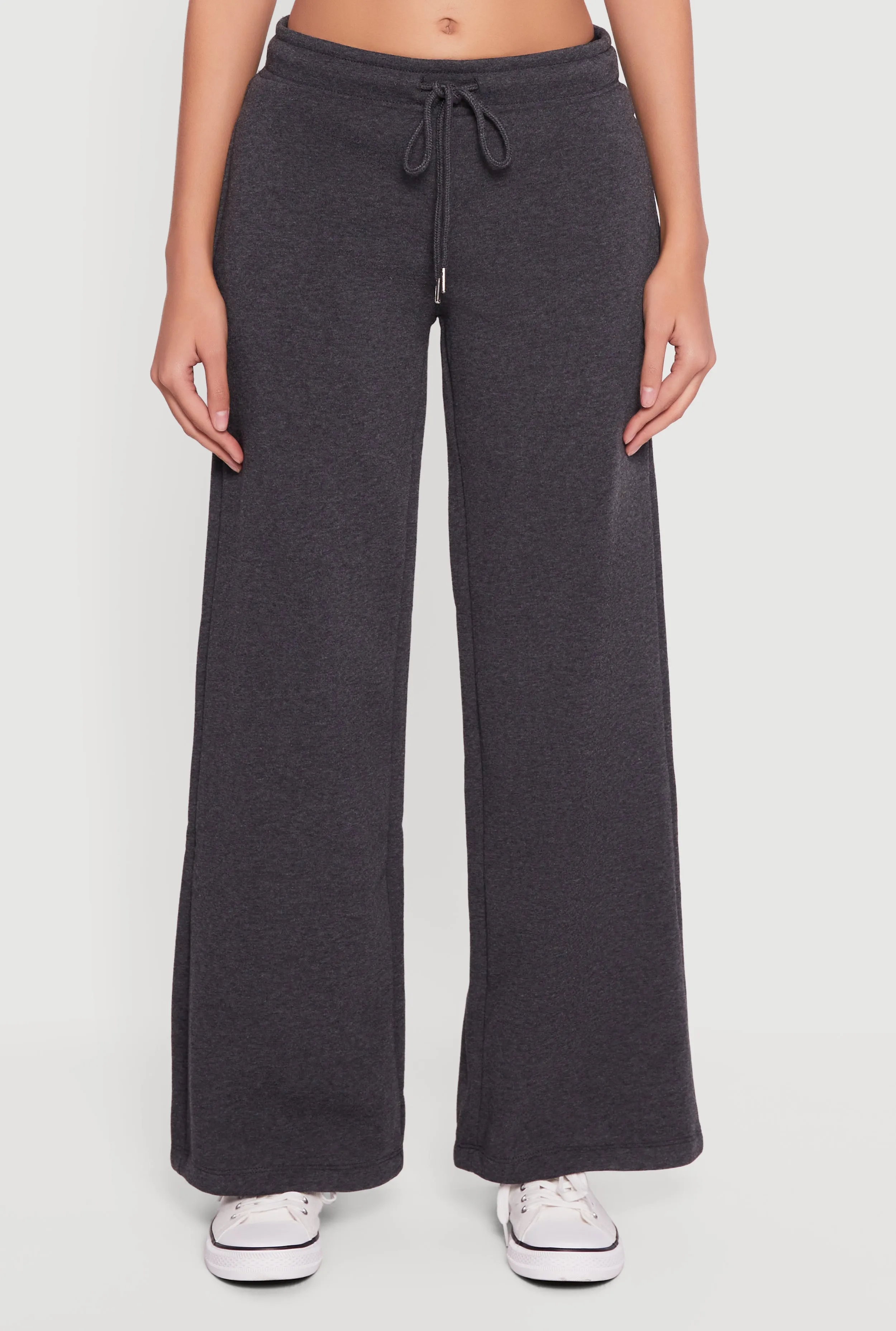 Drawstring Waist Pull On Wide Leg Sweatpants sold by Rainbow product image thumbnail 5