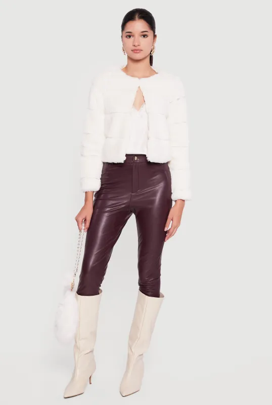 Almost Famous Faux Fur Jacket sold by Rainbow