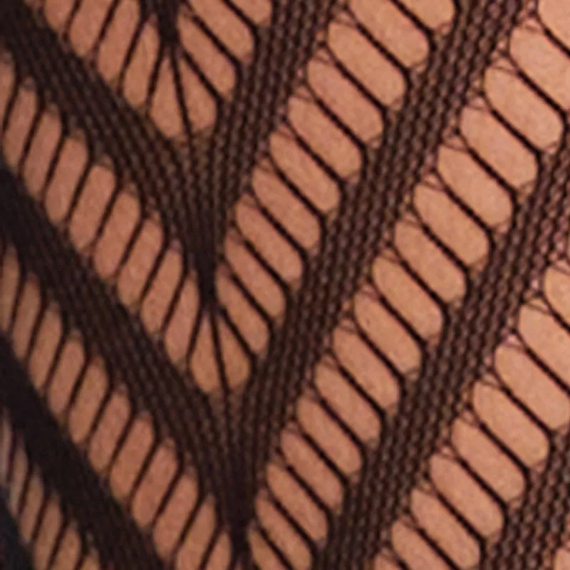 High Waisted Patterned Fishnet Tights sold by Rainbow product image thumbnail 3