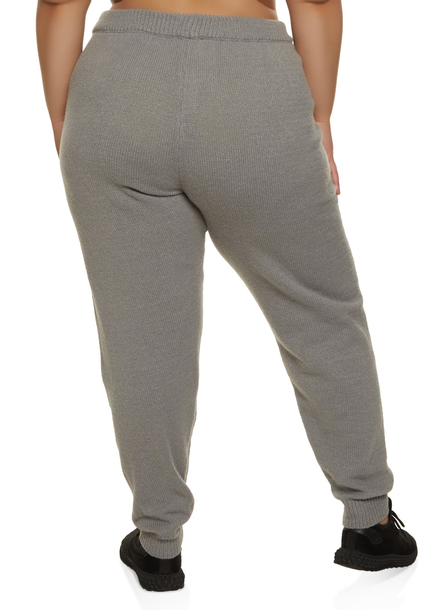 Plus Size Knit Drawstring Joggers sold by Rainbow product image thumbnail 2