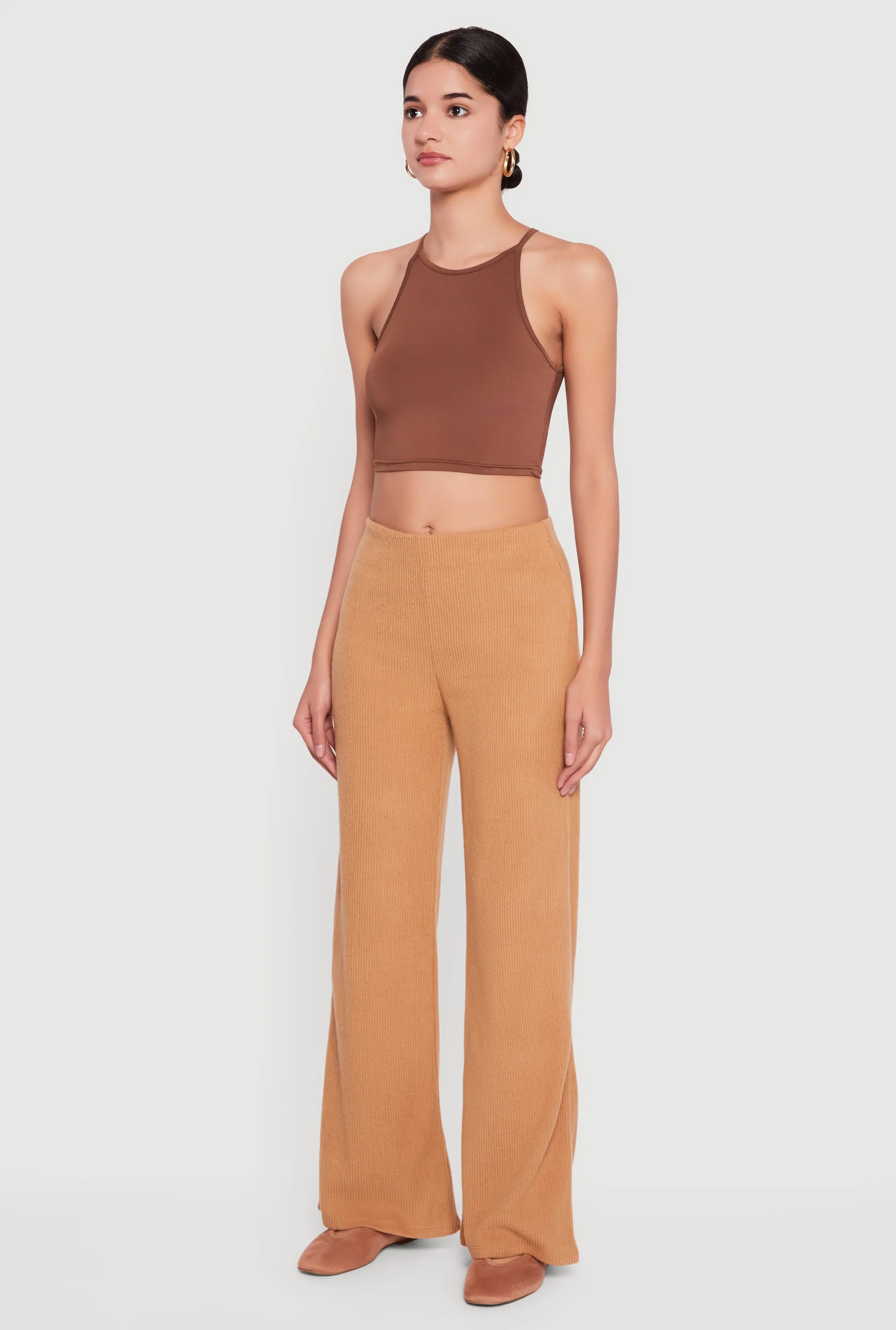 Brushed Rib Knit Pull On Pants sold by Rainbow product image thumbnail 3