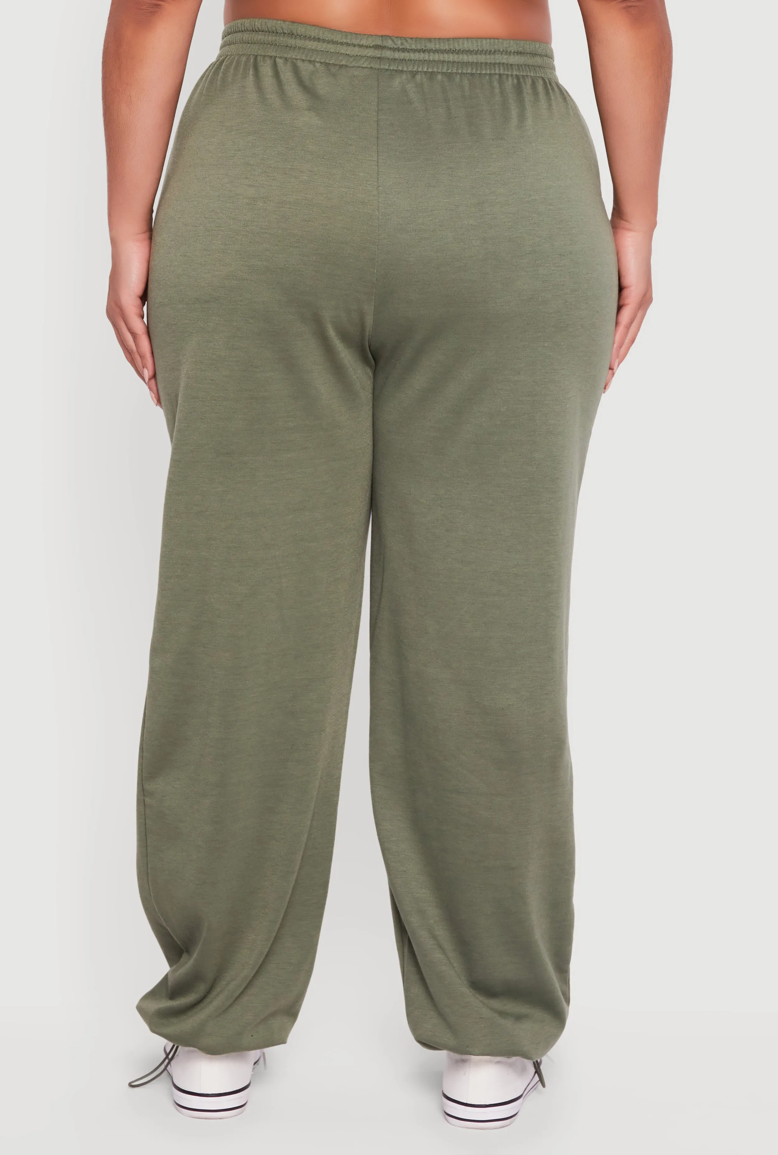 Plus Size Almost Famous Toggle Drawstring Waist Sweatpants sold by Rainbow product image thumbnail 5