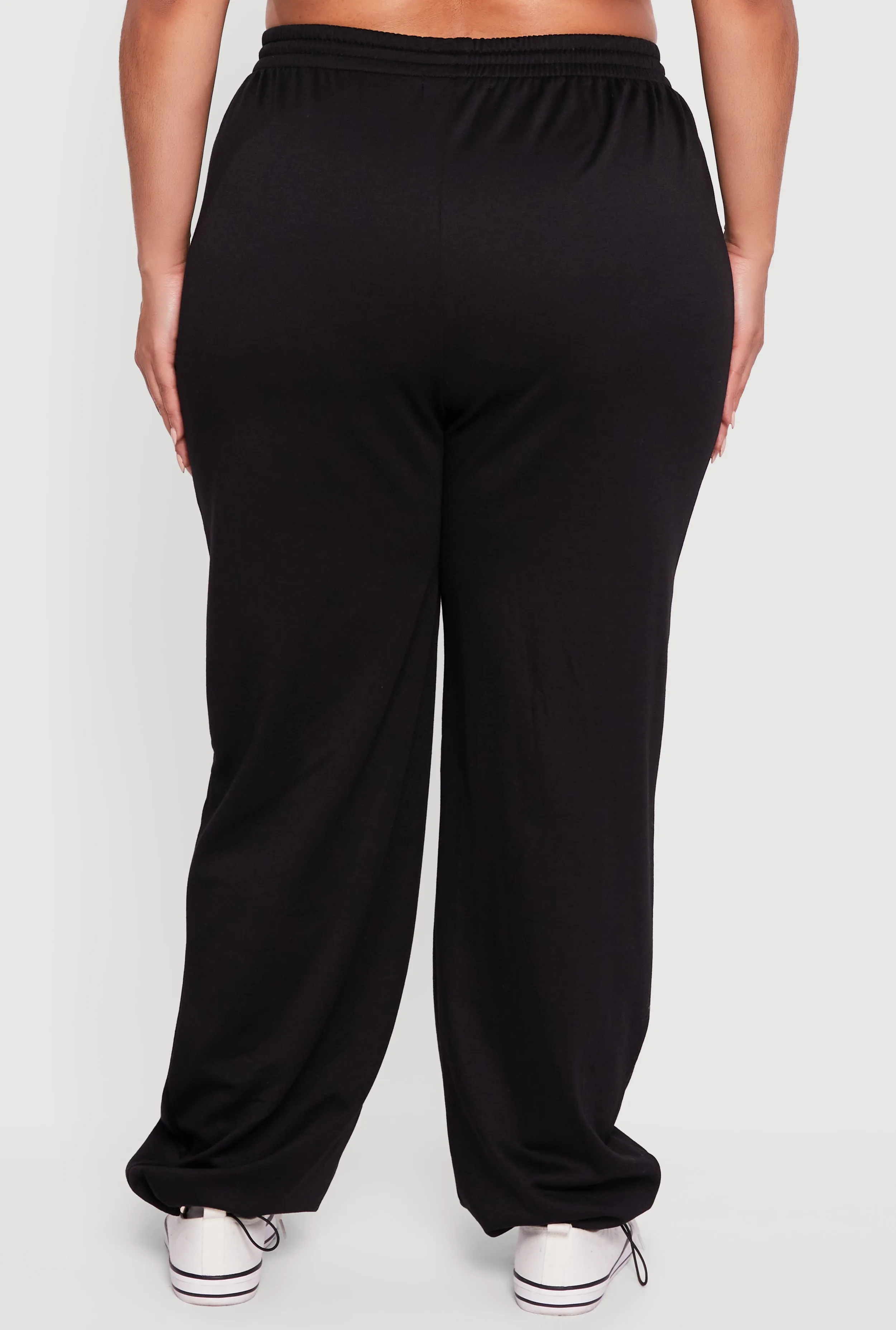 Plus Size Almost Famous Toggle Drawstring Waist Sweatpants sold by Rainbow product image thumbnail 5