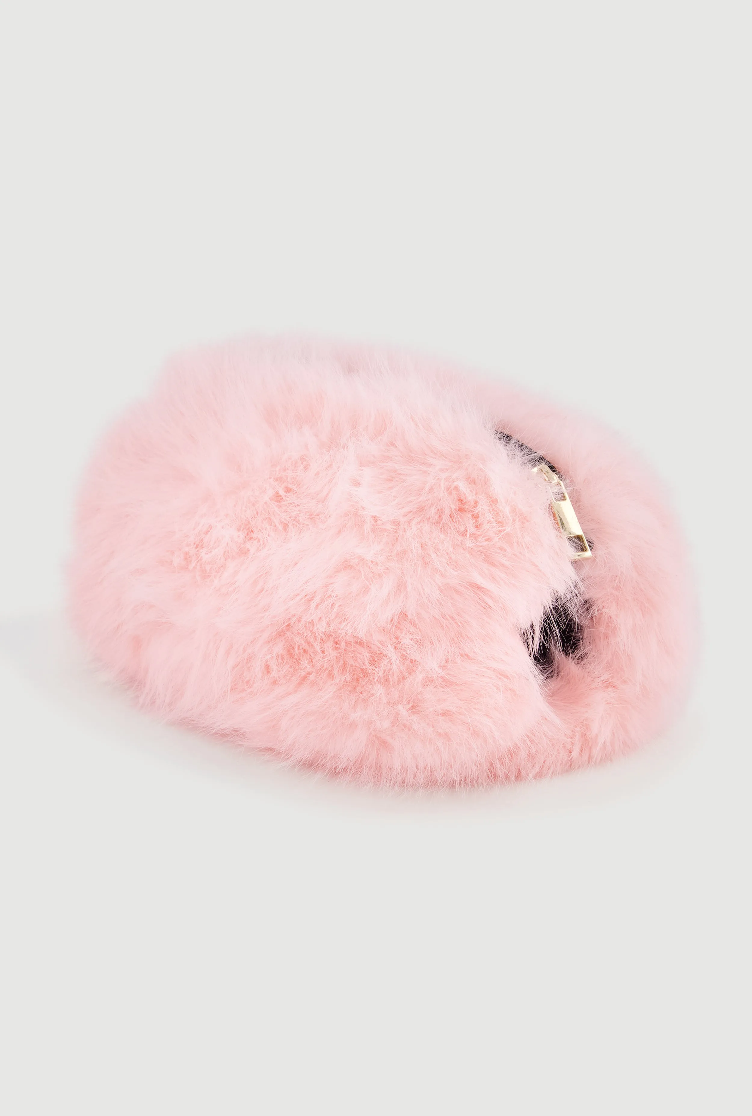 Faux Fur Hand Muff Convertible Clutch Bag sold by Rainbow product image thumbnail 5
