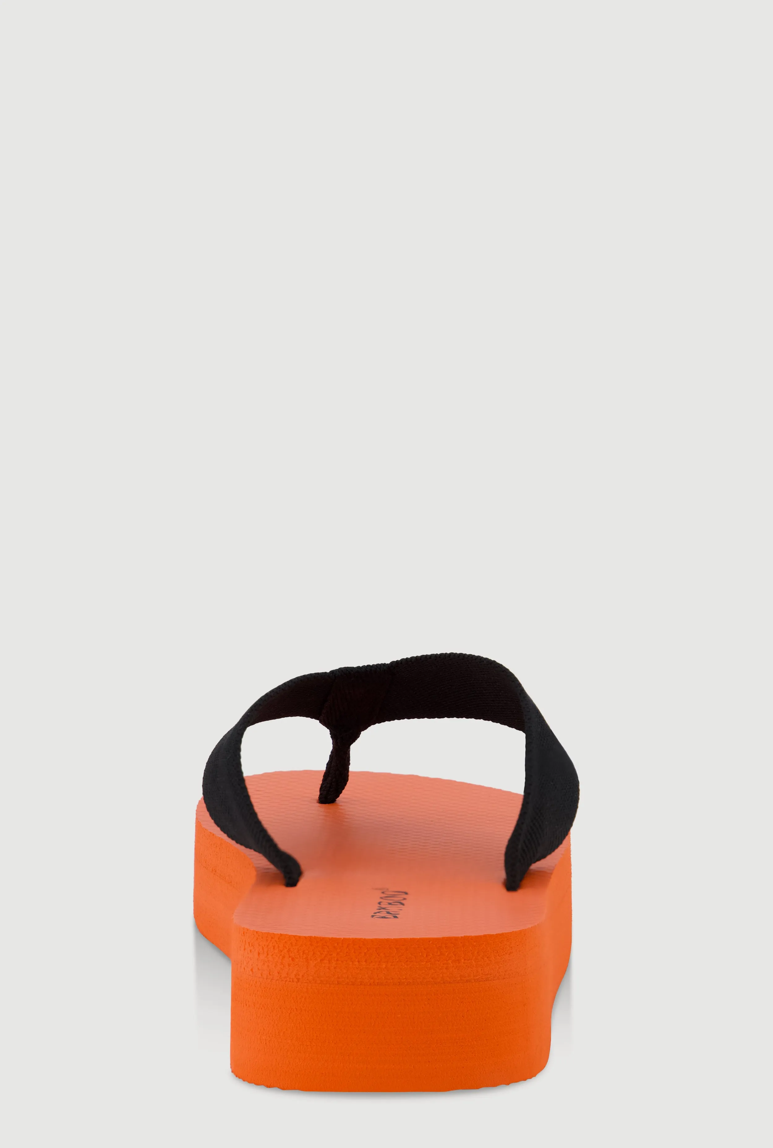 Open Toe Low Platform Flip Flops sold by Rainbow product image thumbnail 3