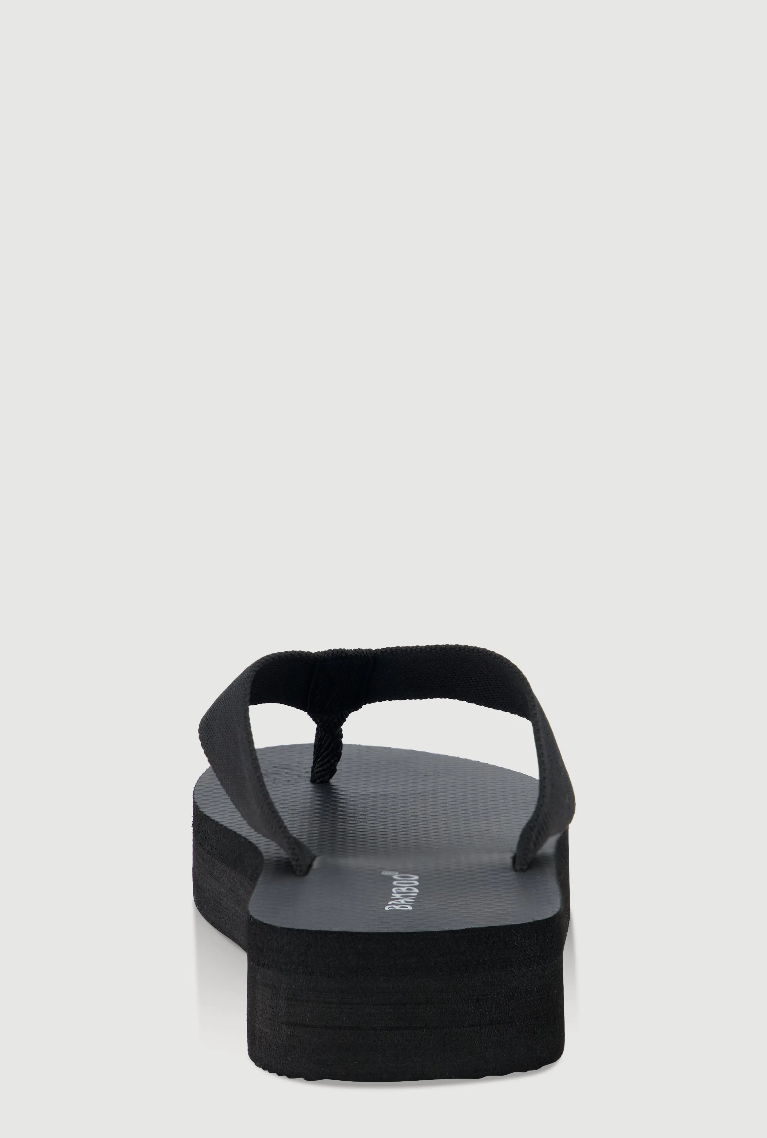 Open Toe Low Platform Flip Flops sold by Rainbow product image thumbnail 3