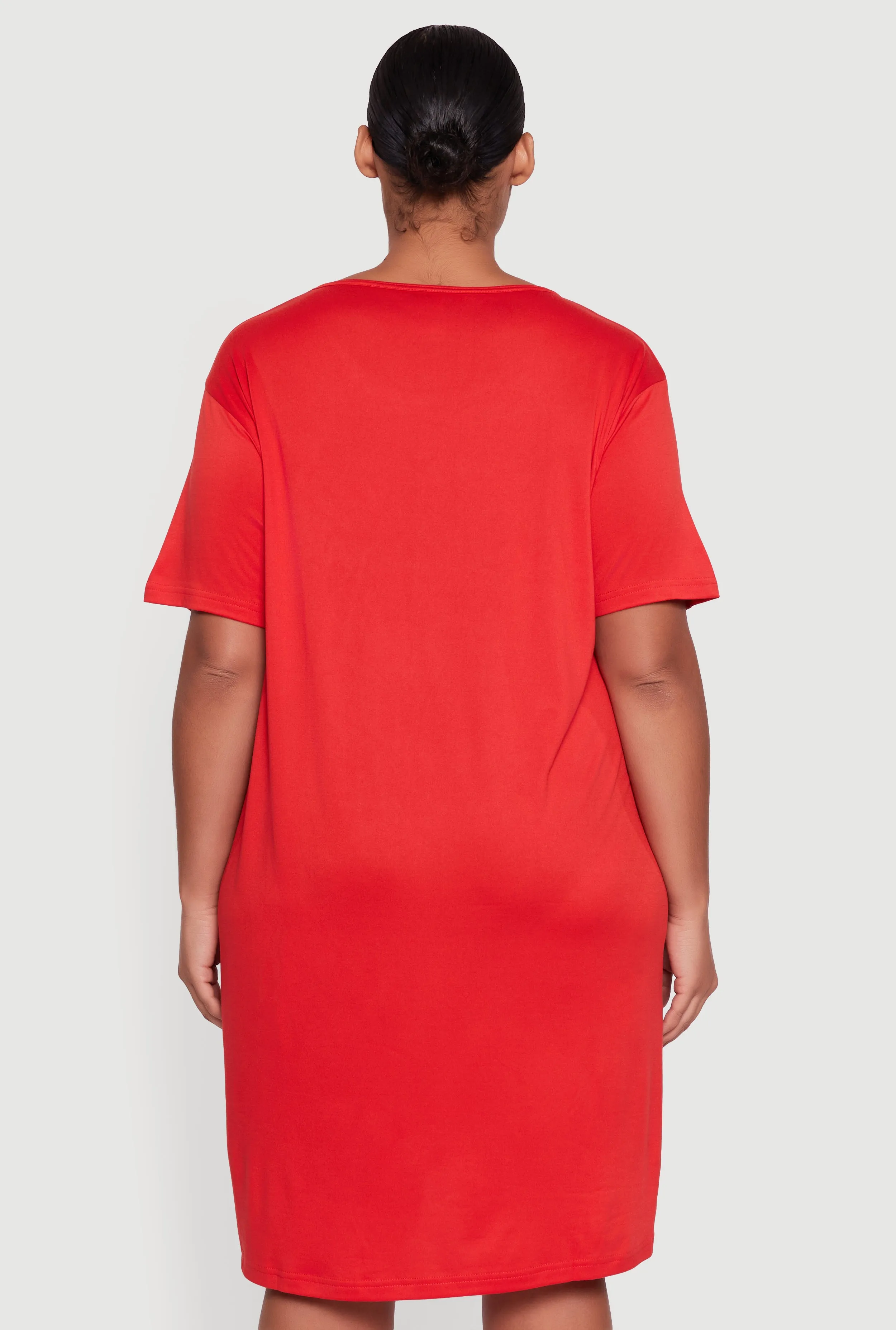 Plus Size Santa Graphic Sleepshirt sold by Rainbow product image thumbnail 3