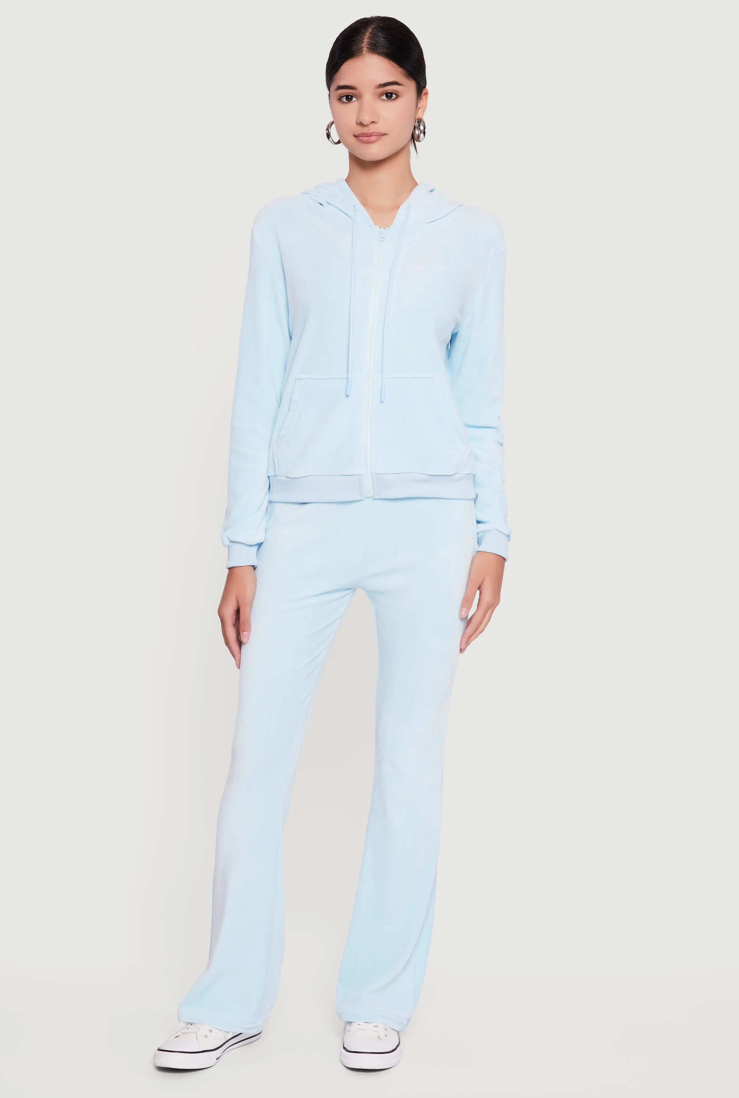 Trendy Pull On Velour Pants sold by Rainbow