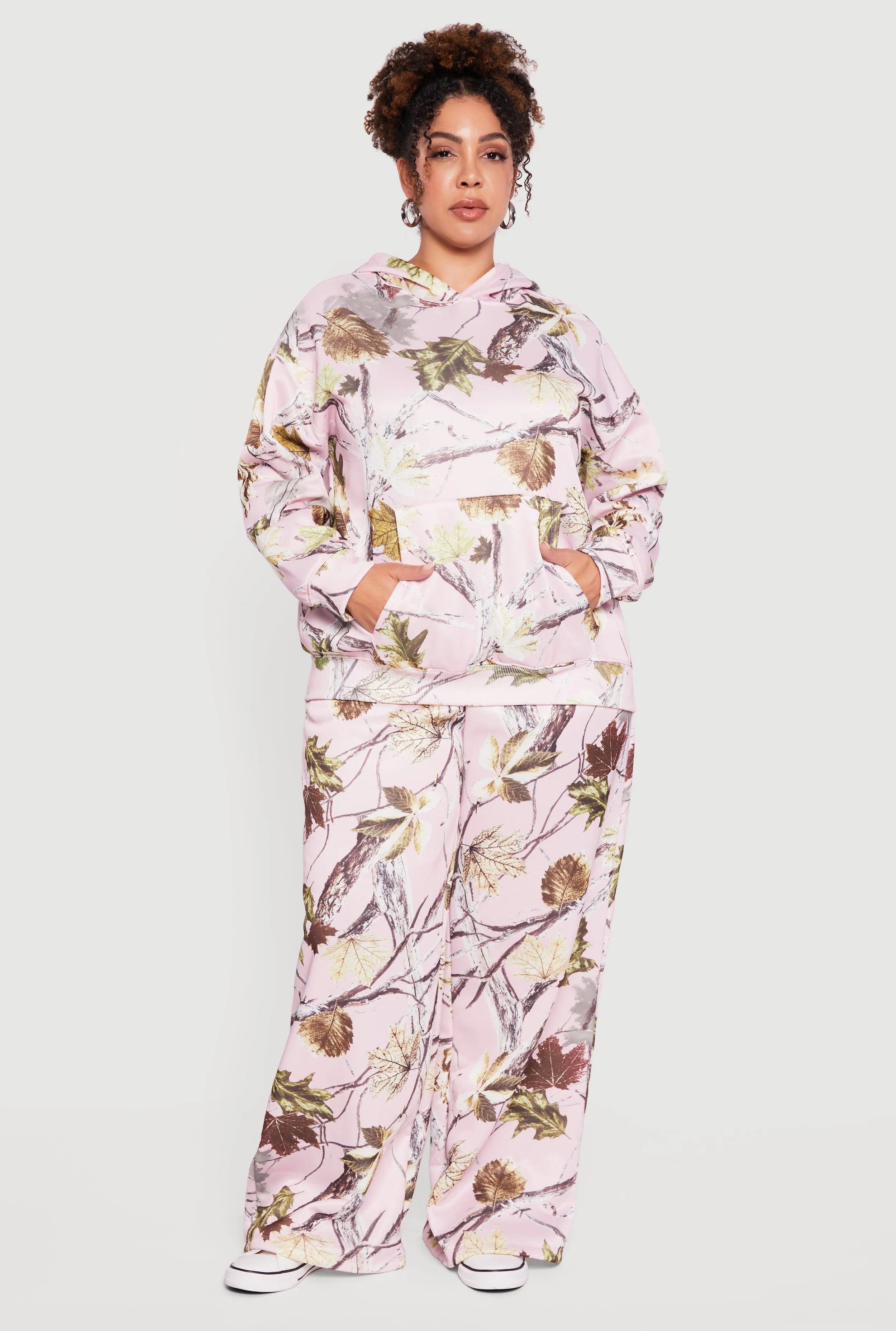 Plus Size Almost Famous Hunter Camouflage Pullover Hoodie sold by Rainbow product image thumbnail 2