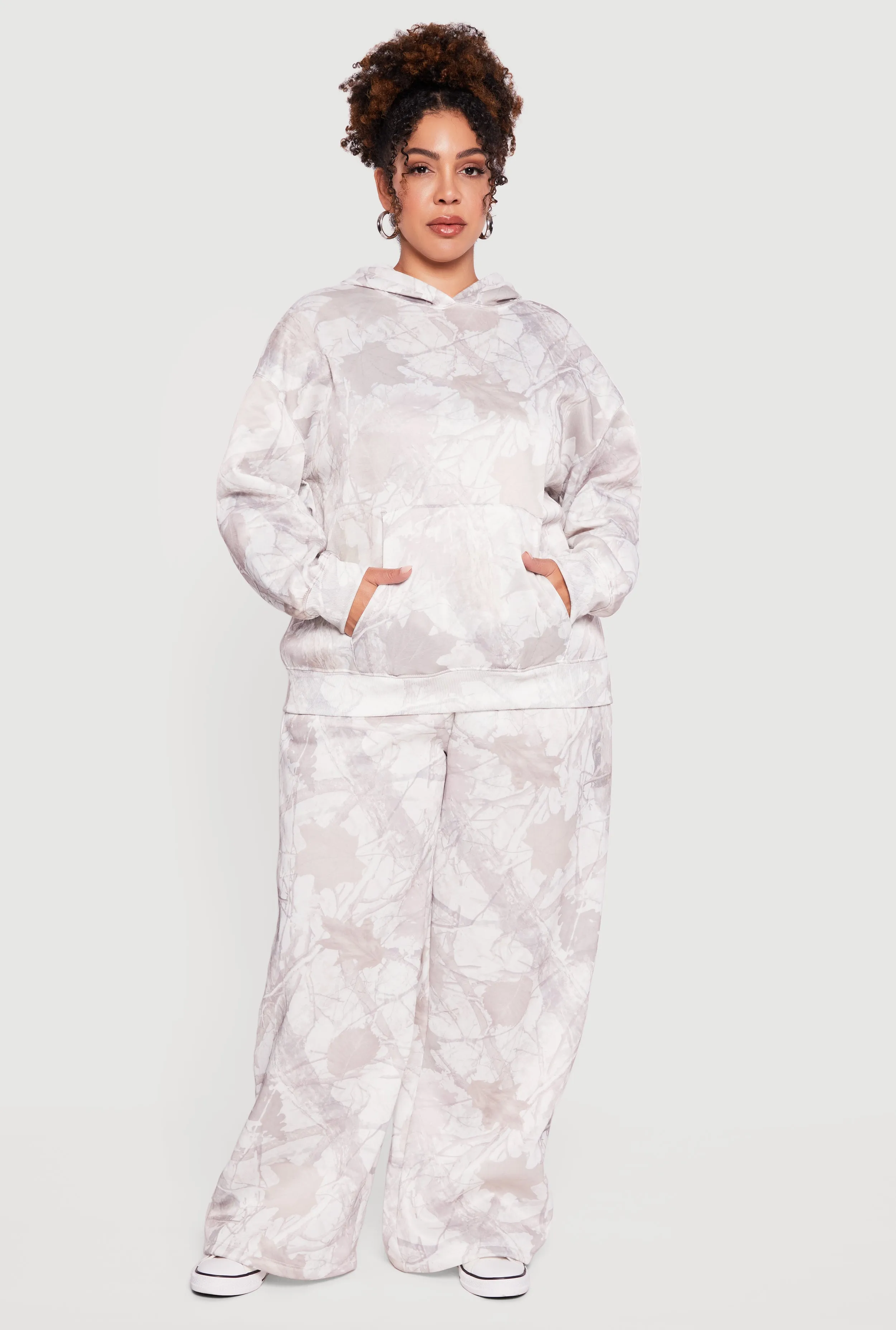 Plus Size Almost Famous Hunter Camouflage Pullover Hoodie sold by Rainbow product image thumbnail 2