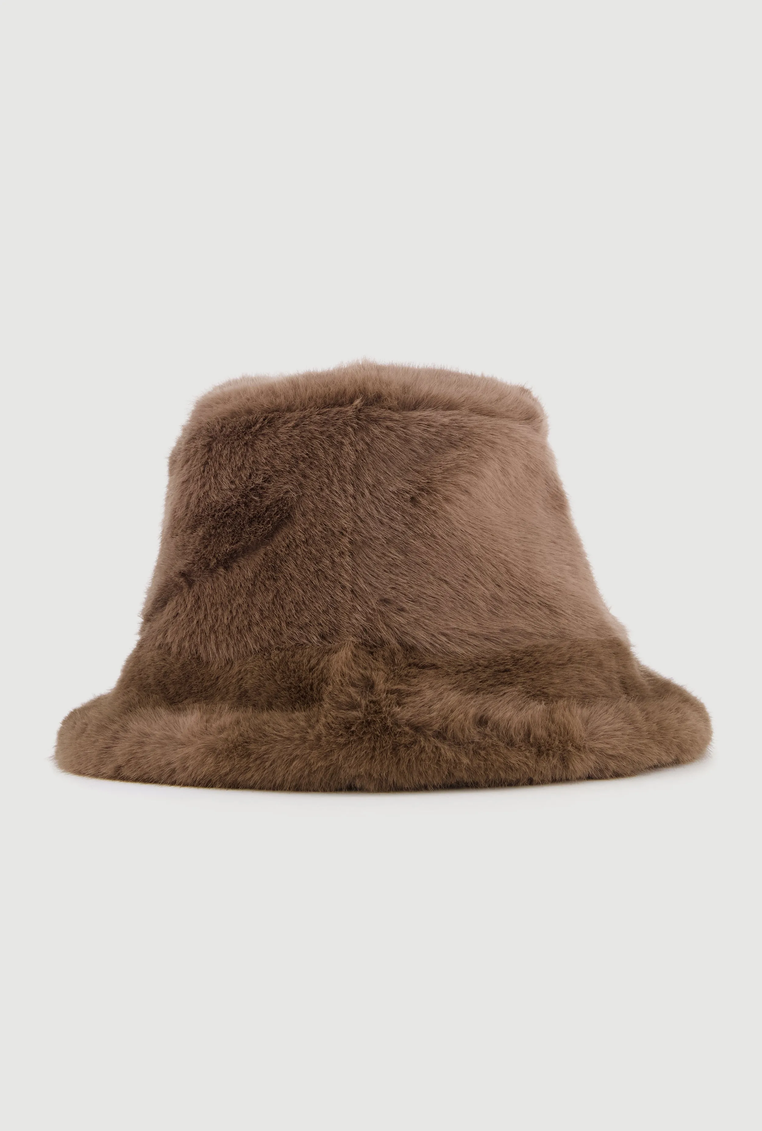 Faux Fur Bucket Hat sold by Rainbow