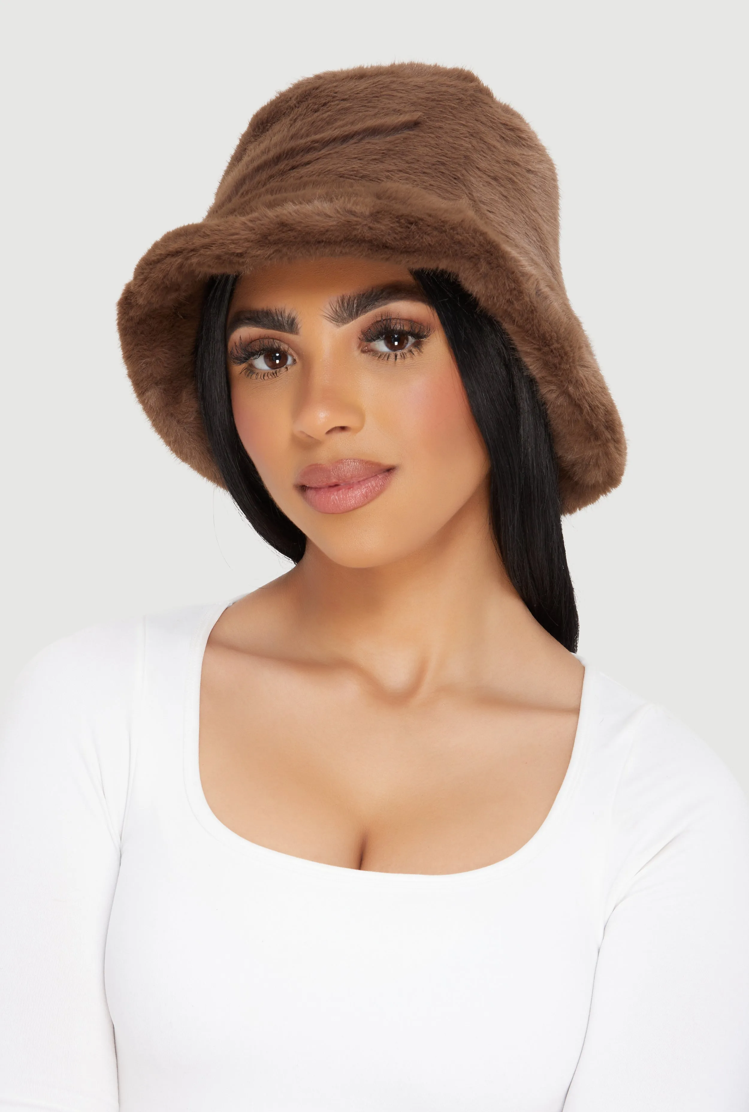 Faux Fur Bucket Hat sold by Rainbow product image thumbnail 2