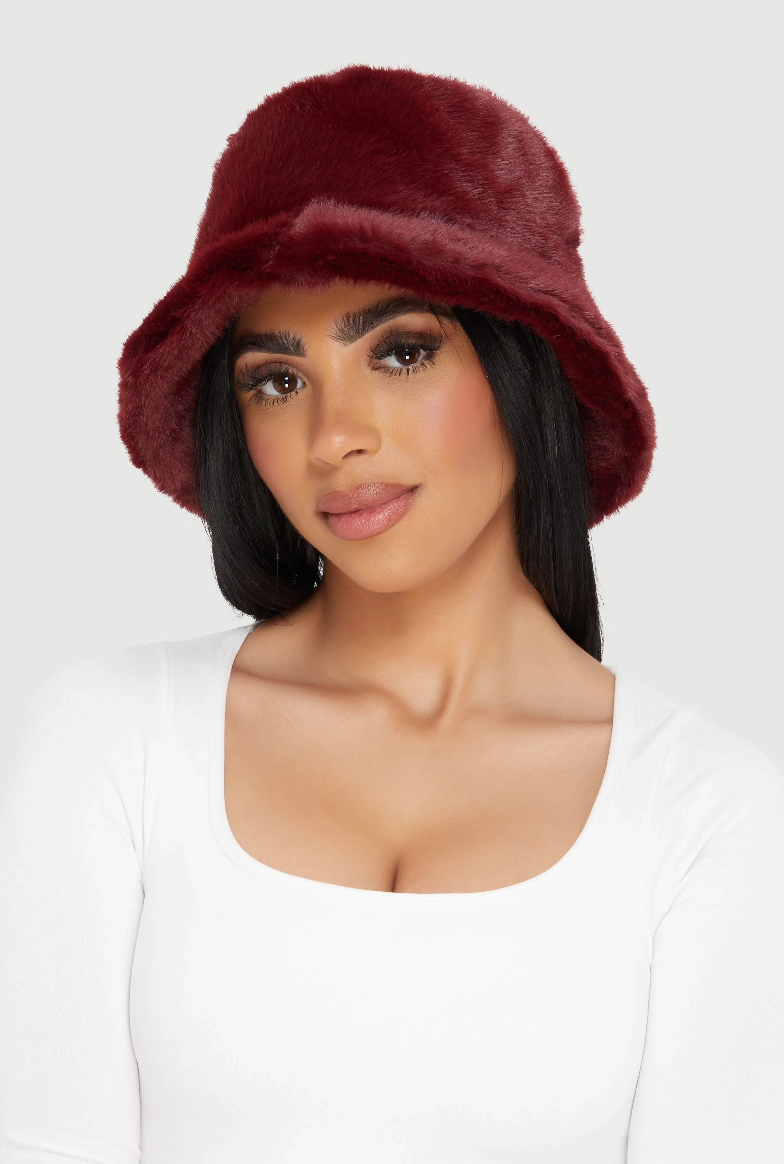 Faux Fur Bucket Hat sold by Rainbow product image thumbnail 2