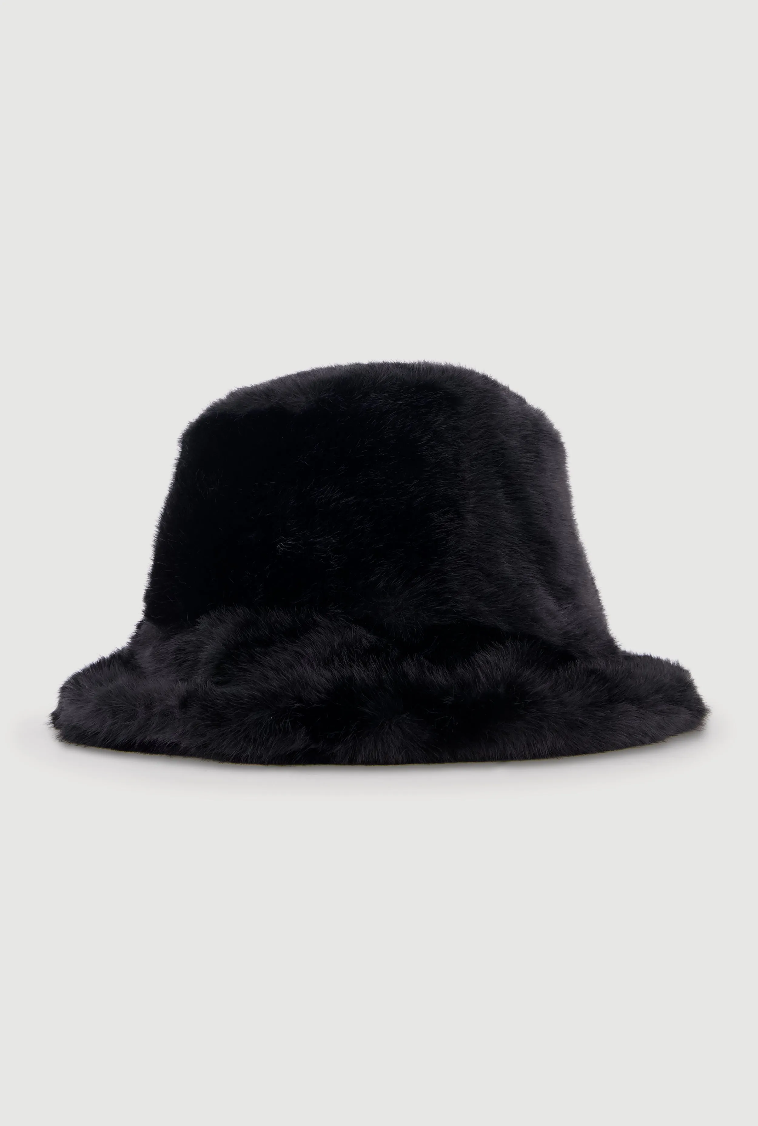 Faux Fur Bucket Hat sold by Rainbow