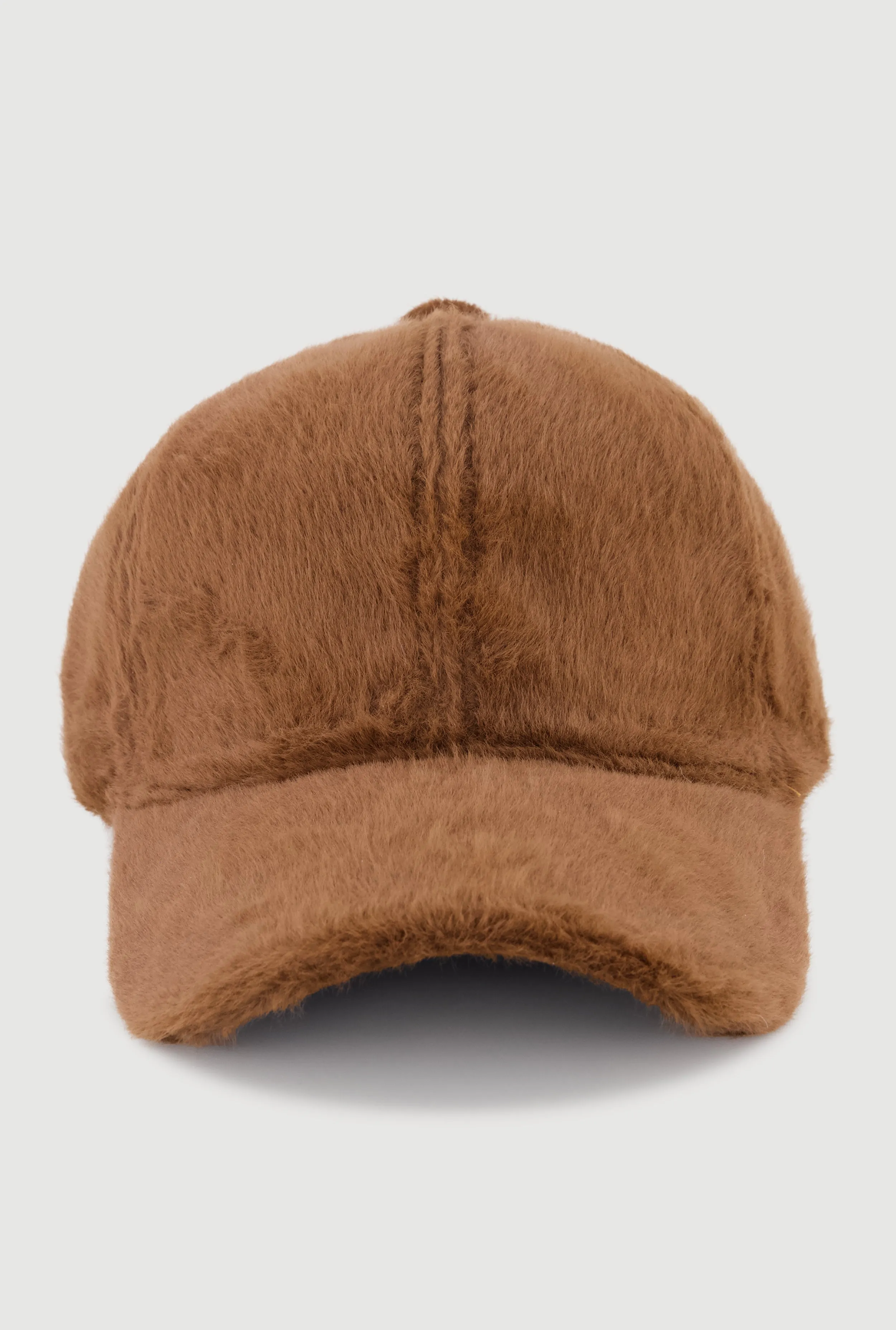 Solid Faux Fur Baseball Cap sold by Rainbow product image thumbnail 5
