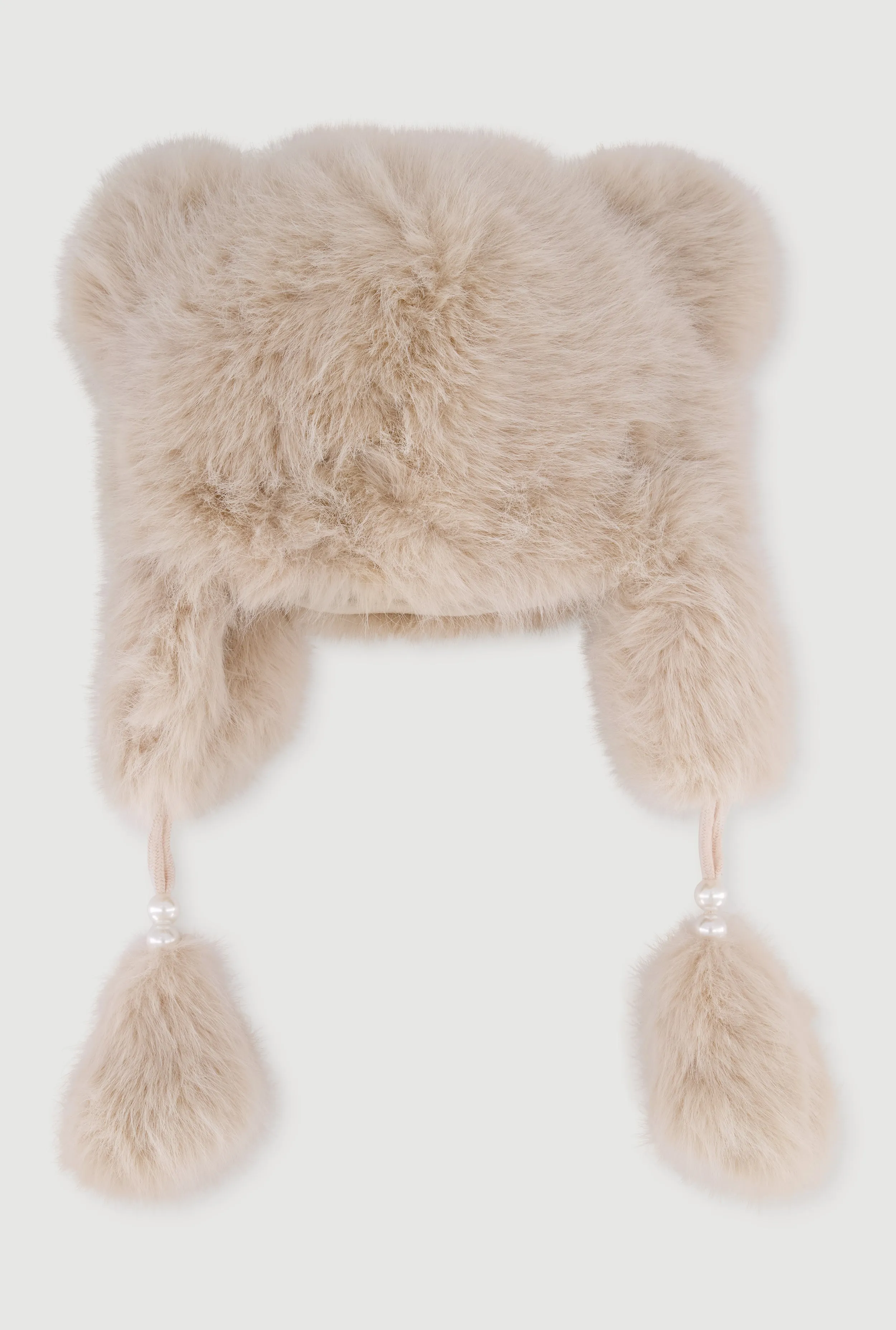 Faux Fur Bear Ears Trapper Hat sold by Rainbow product image thumbnail 3