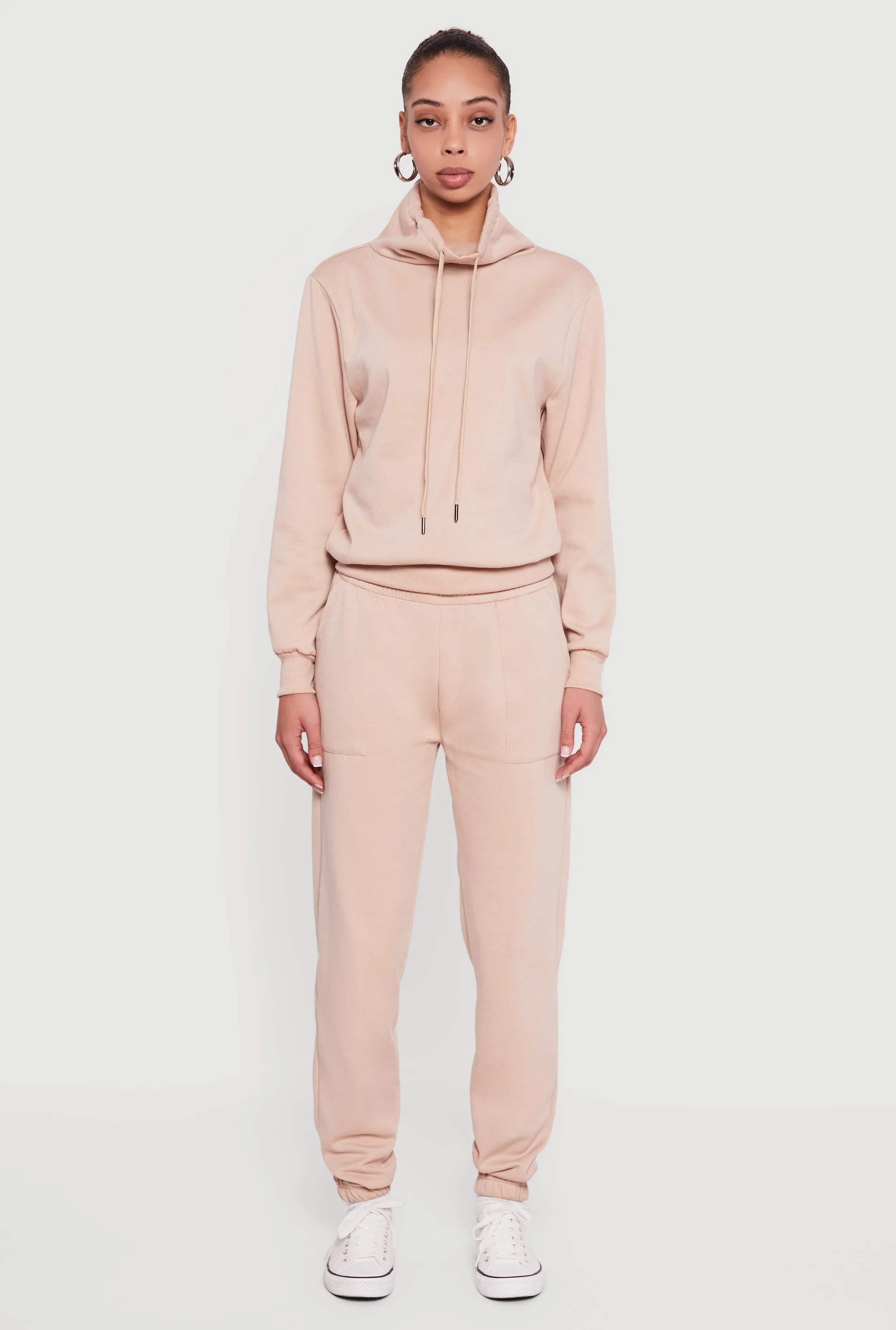 Drawstring Waist Slim Leg Sweatpants sold by Rainbow product image thumbnail 2