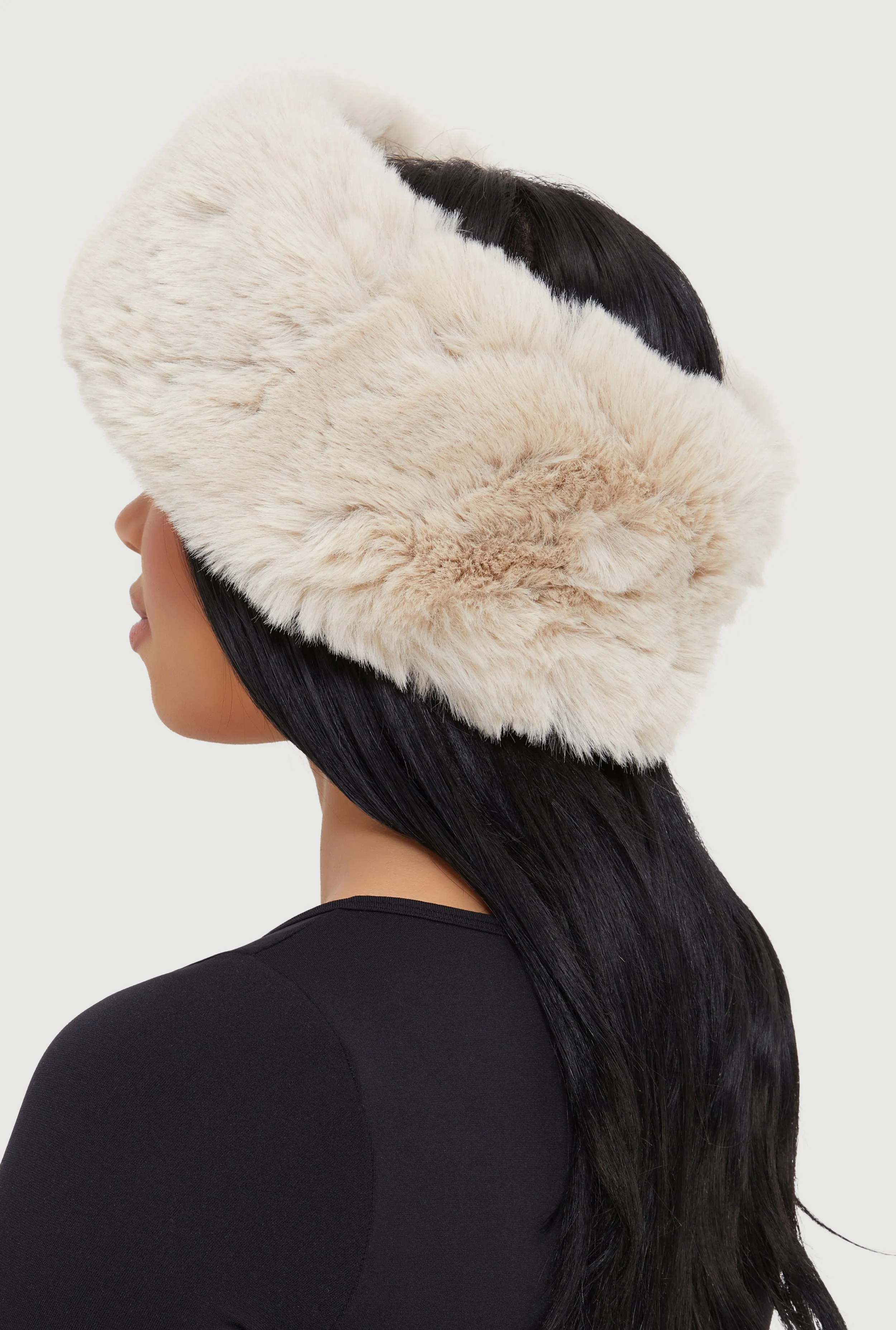 Faux Fur Headband sold by Rainbow product image thumbnail 3