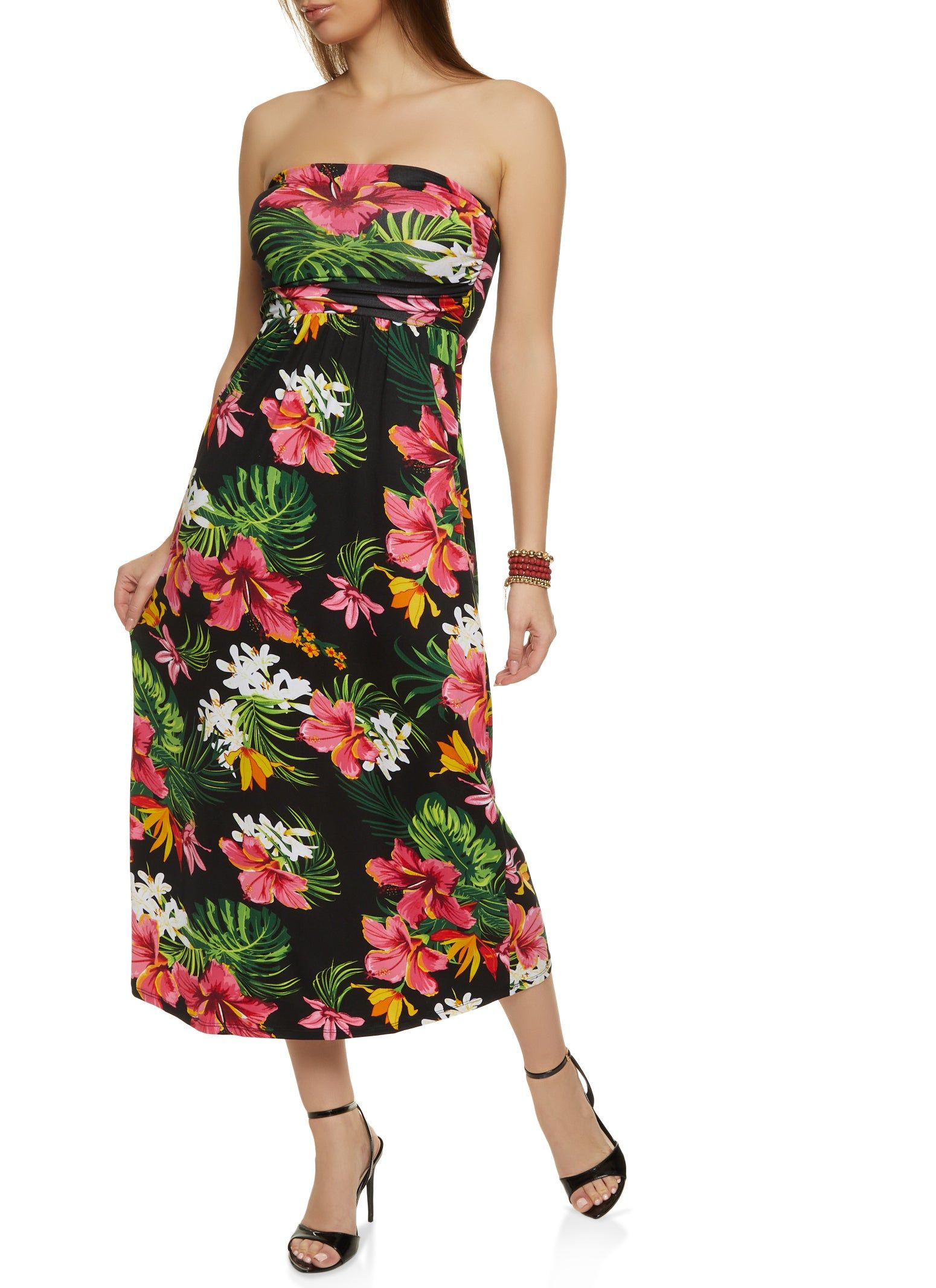 Tropical Maxi Tube Dress sold by Rainbow product image thumbnail 2