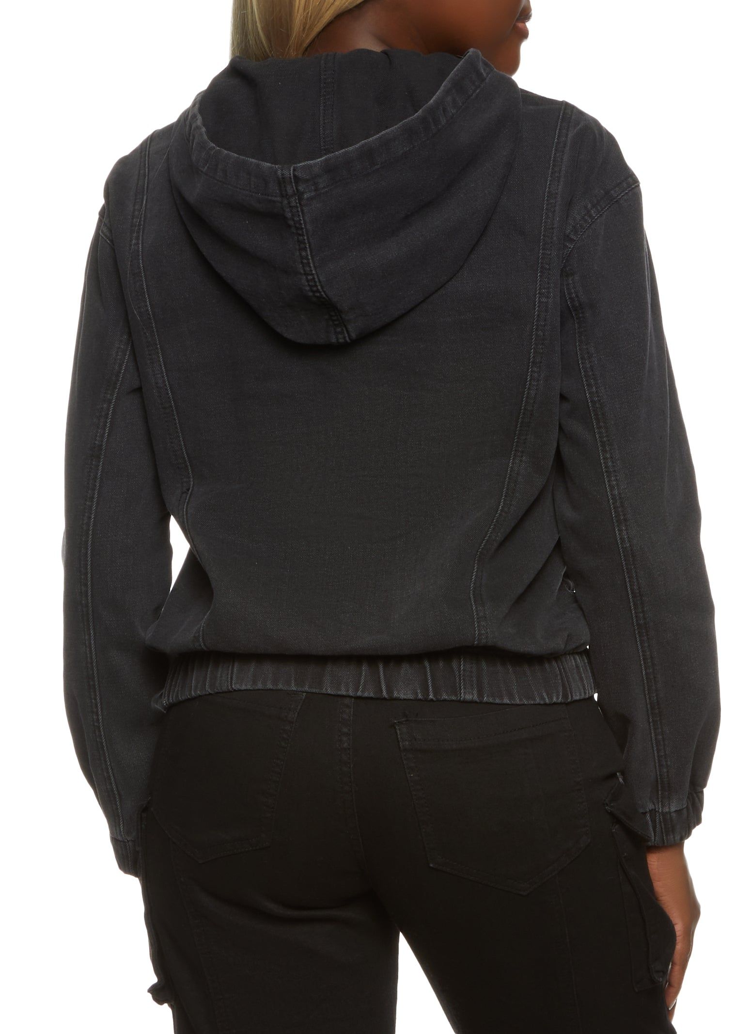 Denim Pullover Sweatshirt sold by Rainbow product image thumbnail 2