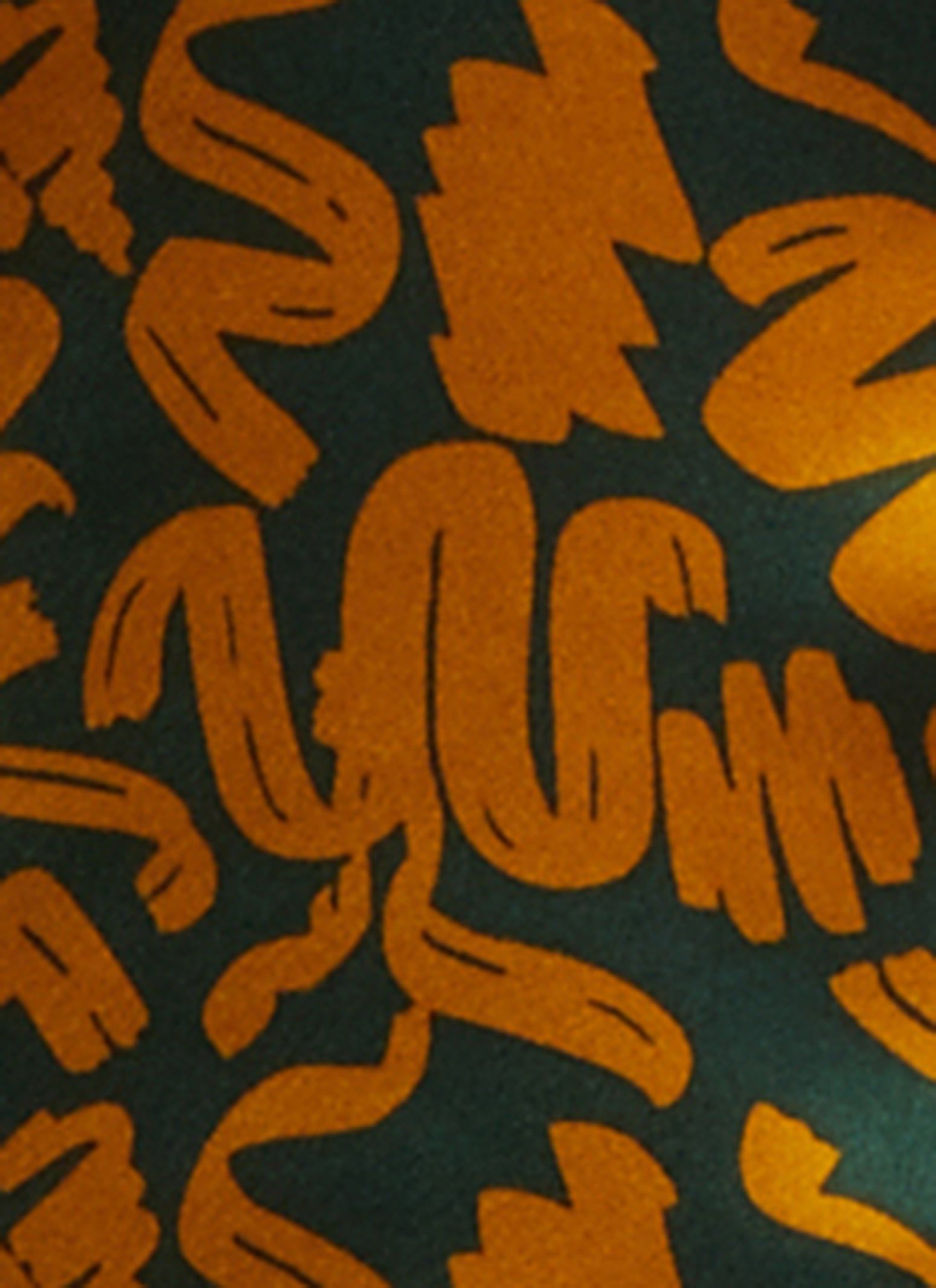 Plus Size Satin Printed Button Front Shirt sold by Rainbow product image thumbnail 3