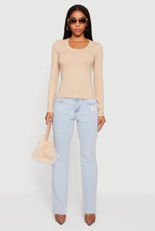 Long Sleeve Solid Tee sold by Rainbow