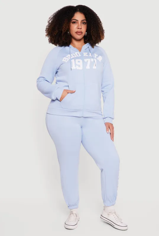 Plus Size Brooklyn 1977 Sweatpants sold by Rainbow