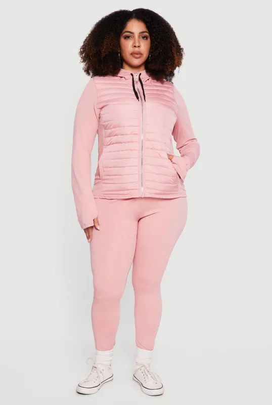 Plus Size High Waisted Active Leggings sold by Rainbow