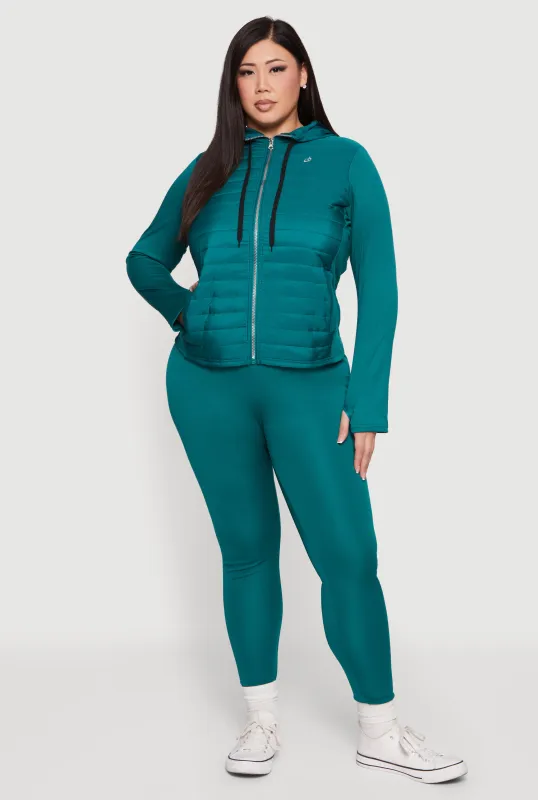 Plus Size High Waisted Active Leggings sold by Rainbow
