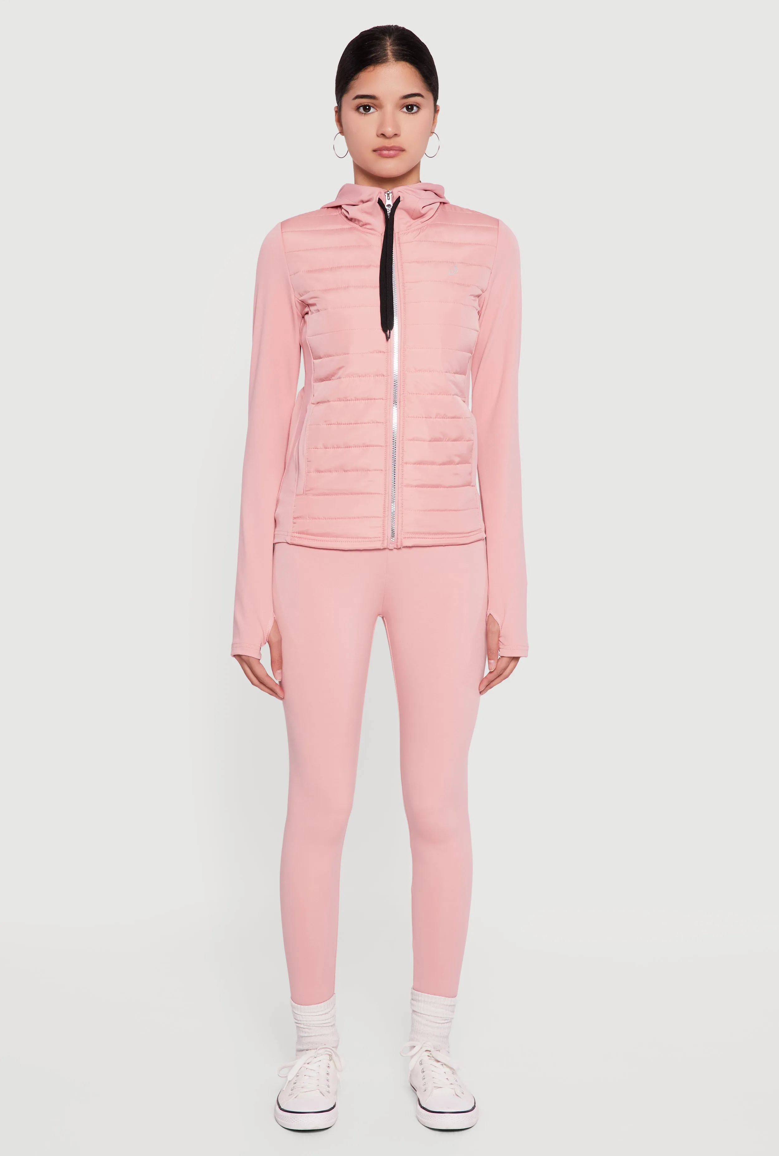 Solid High Waisted Leggings sold by Rainbow product image thumbnail 2