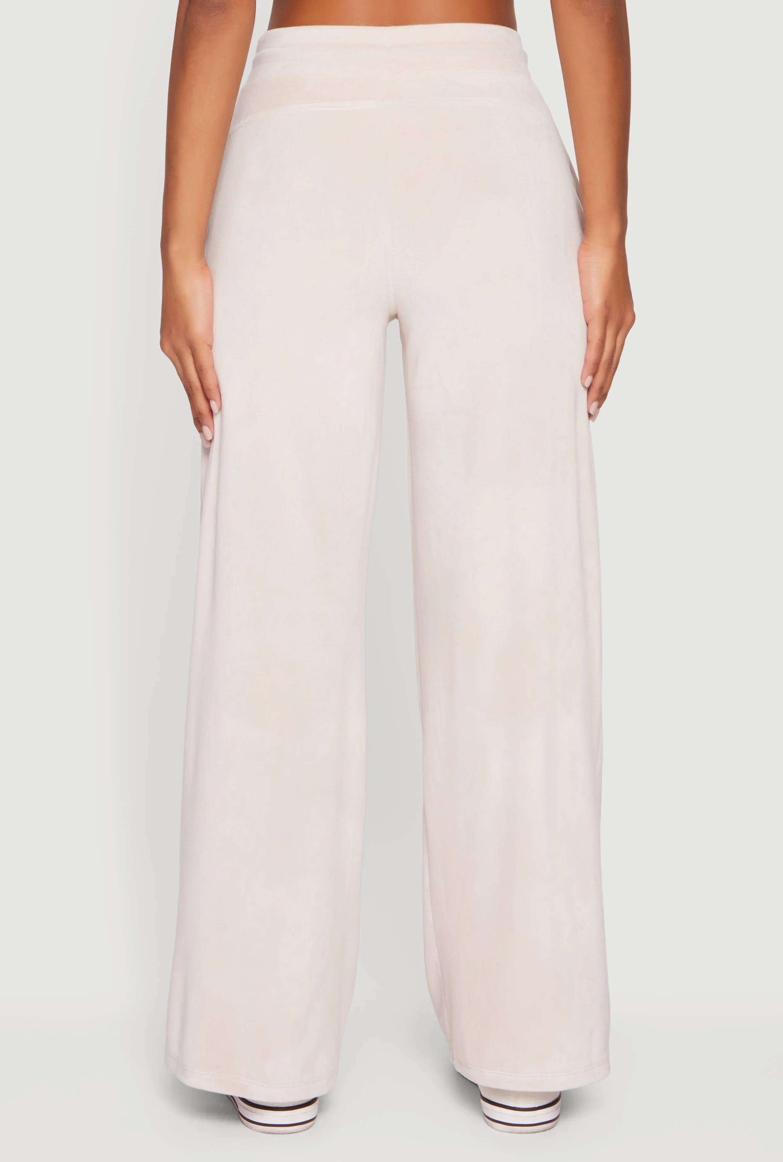 Mid Rise Velour Wide Leg Sweatpants sold by Rainbow product image thumbnail 5