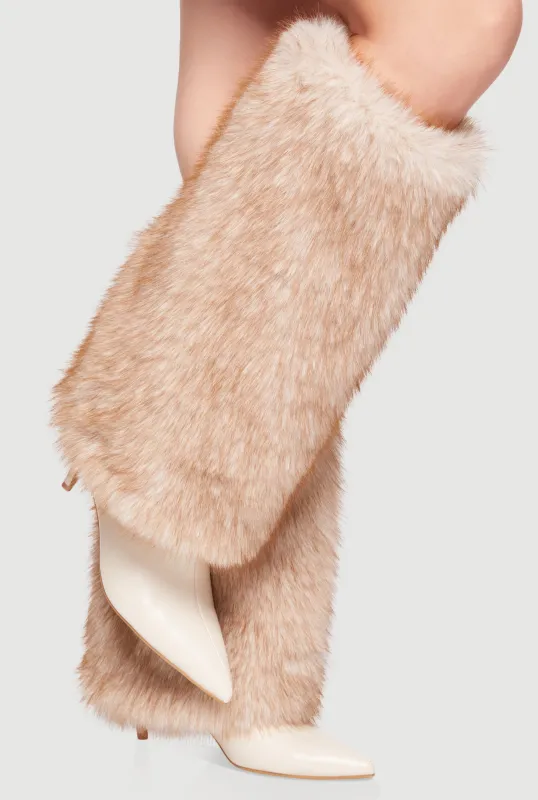 Faux Fur Boot Sleeves sold by Rainbow