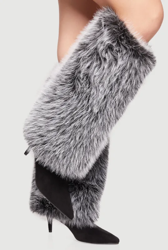 Faux Fur Boot Sleeves sold by Rainbow