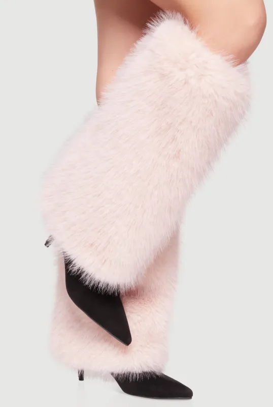 Faux Fur Boot Sleeves sold by Rainbow