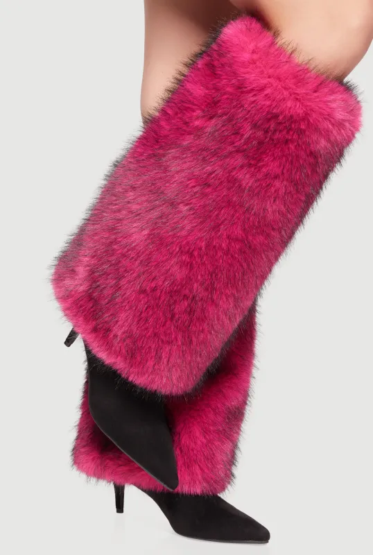 Faux Fur Boot Sleeves sold by Rainbow