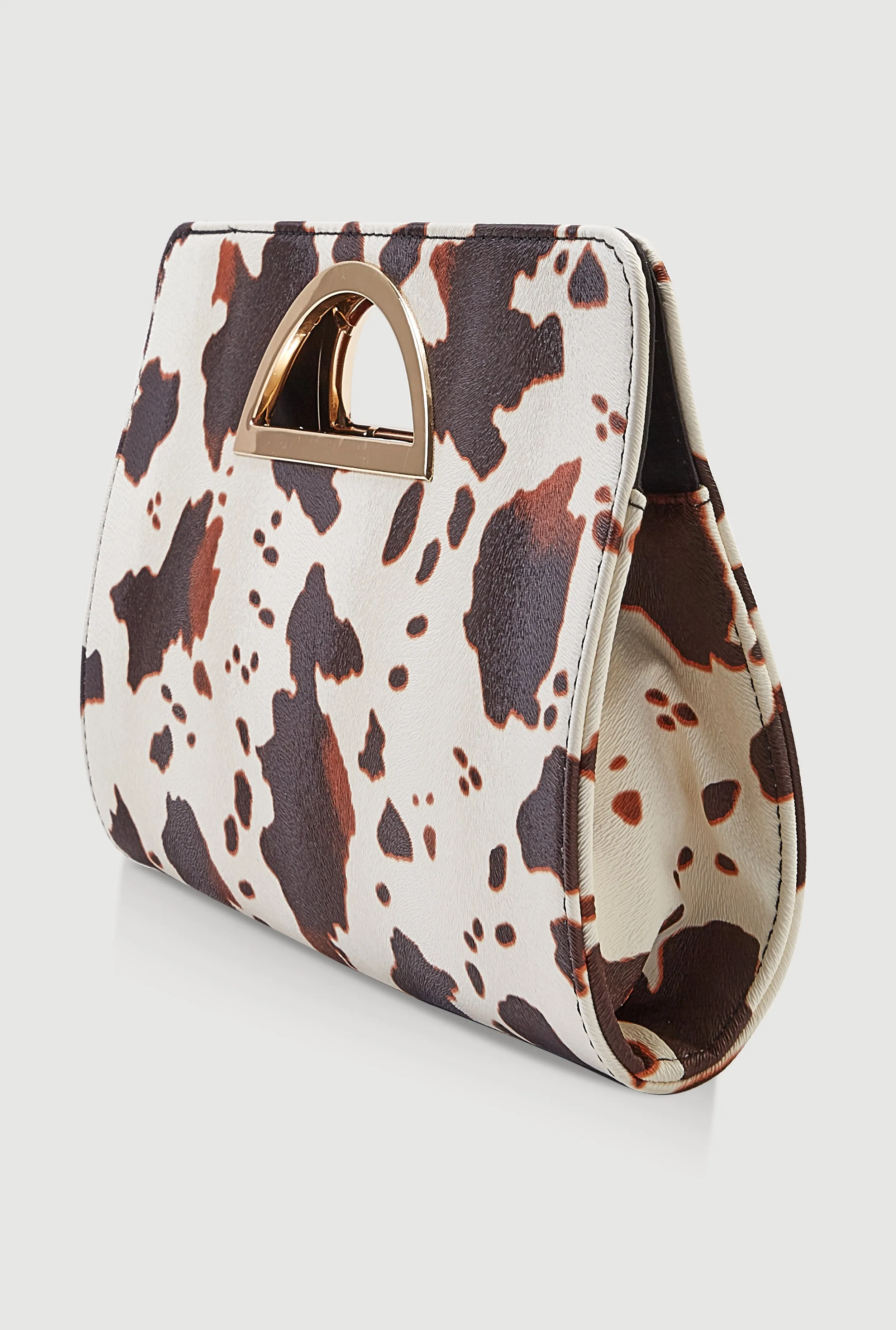 Cut Out Handle Clutch Bag sold by Rainbow product image thumbnail 3