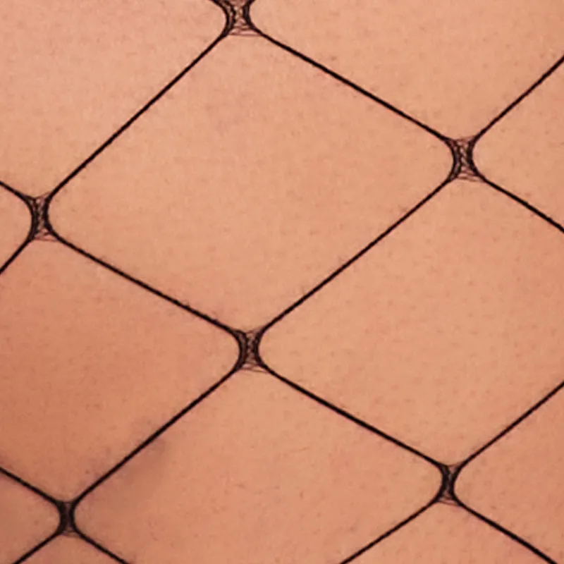 Plus Size Patterned High Waisted Fishnet Tights sold by Rainbow product image thumbnail 3