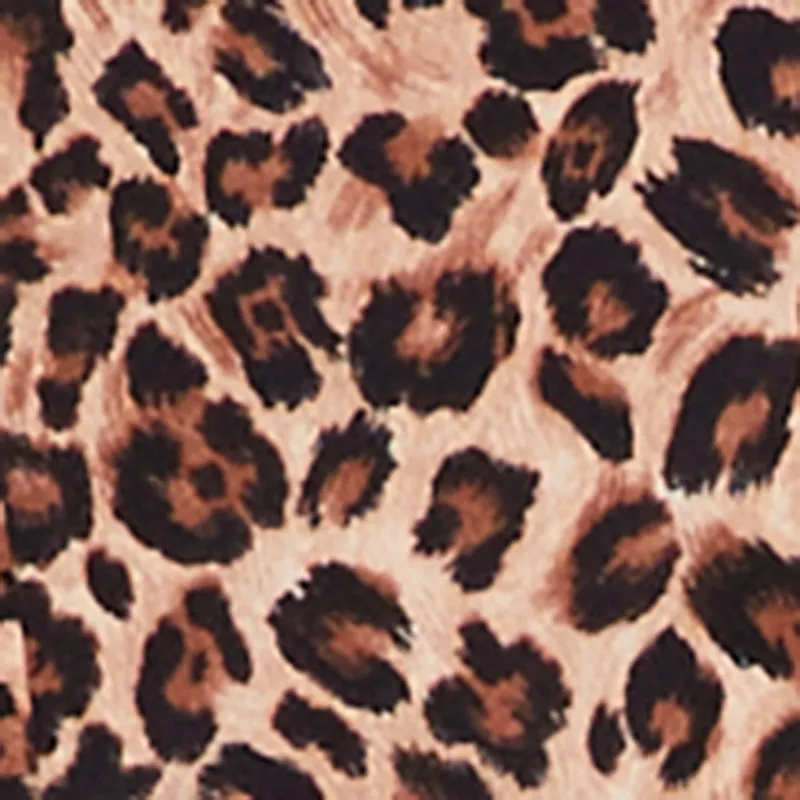 Plus Size Leopard Print Long Sleeve Button Front Shirt sold by Rainbow product image thumbnail 4