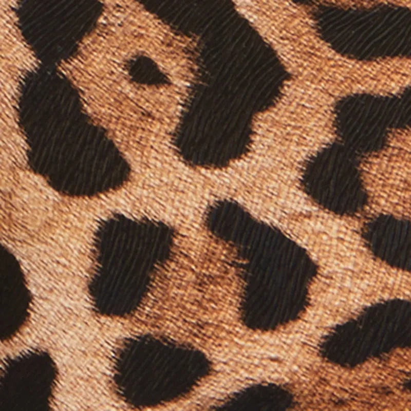 Leopard Print Buckle Detail Shoulder Bag sold by Rainbow product image thumbnail 4