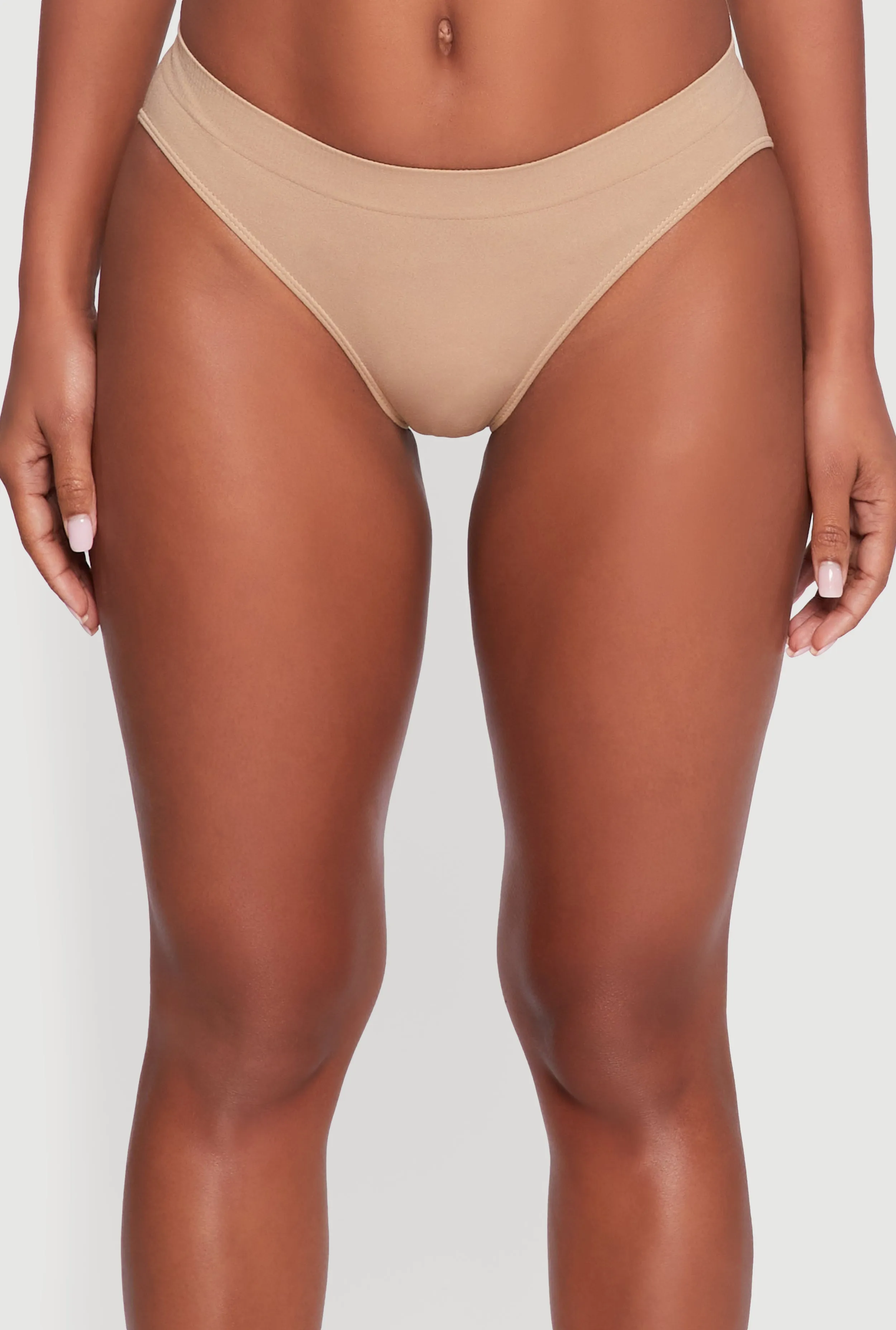 Seamless Solid Bikini Underwear sold by Rainbow