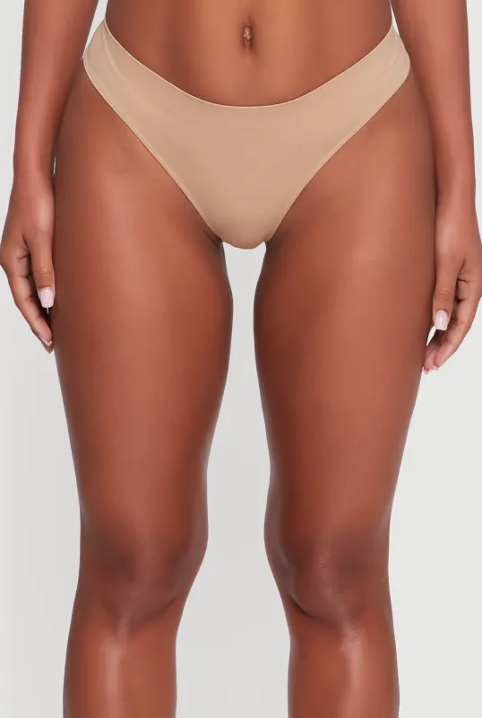 Basic Seamless Thong Panty sold by Rainbow