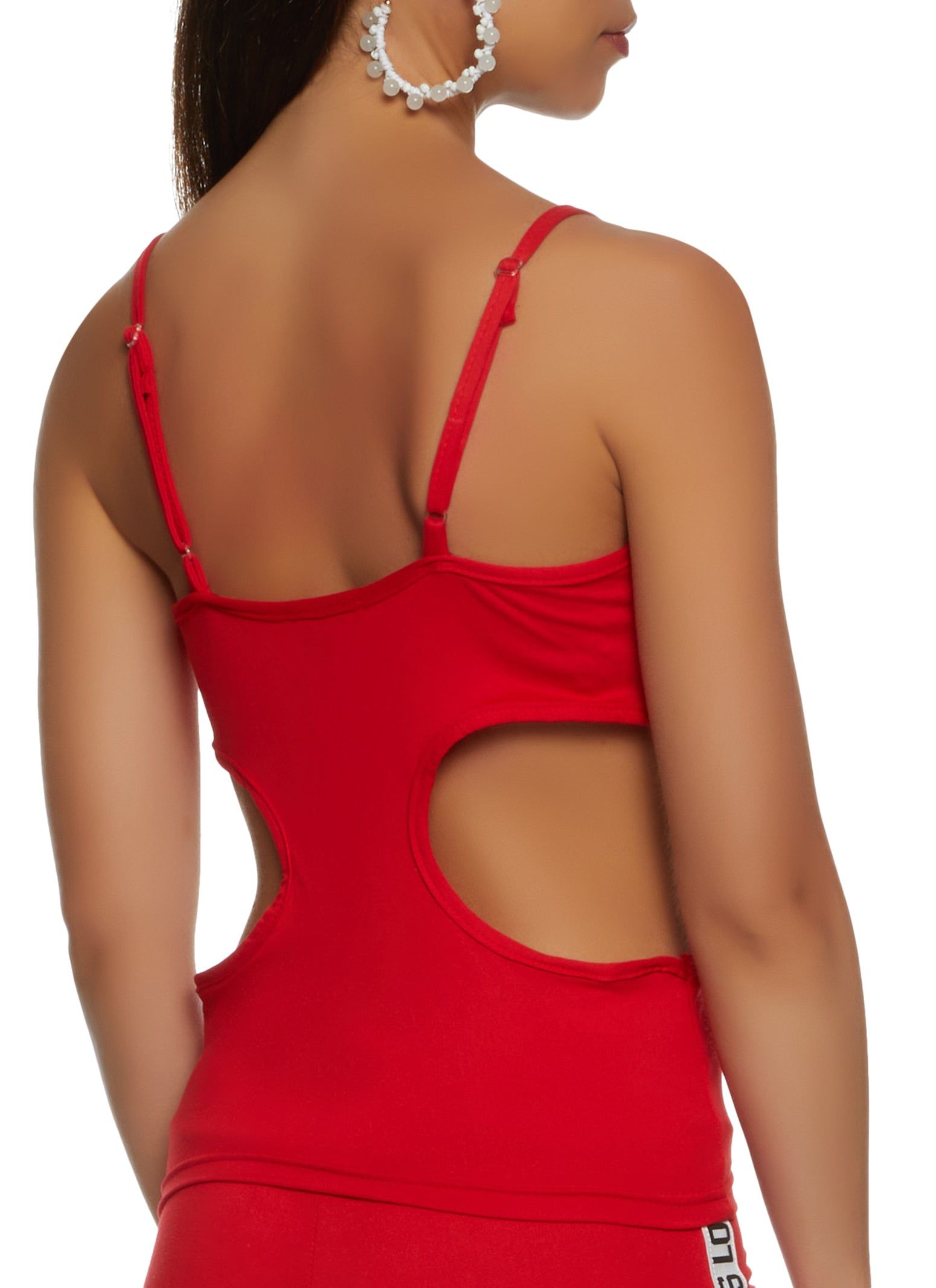 Cut Out Scoop Neck Cami sold by Rainbow product image thumbnail 3