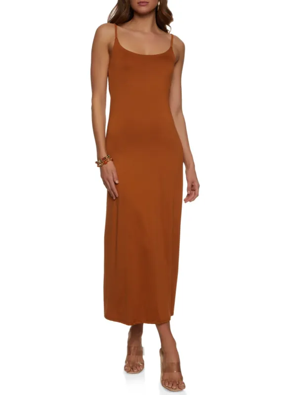 Scoop Neck Maxi Cami Dress sold by Rainbow