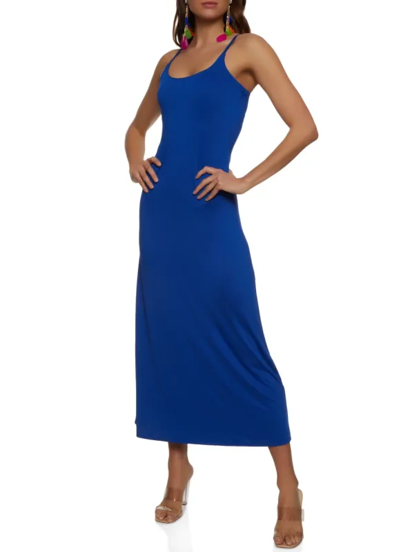 Scoop Neck Maxi Cami Dress sold by Rainbow