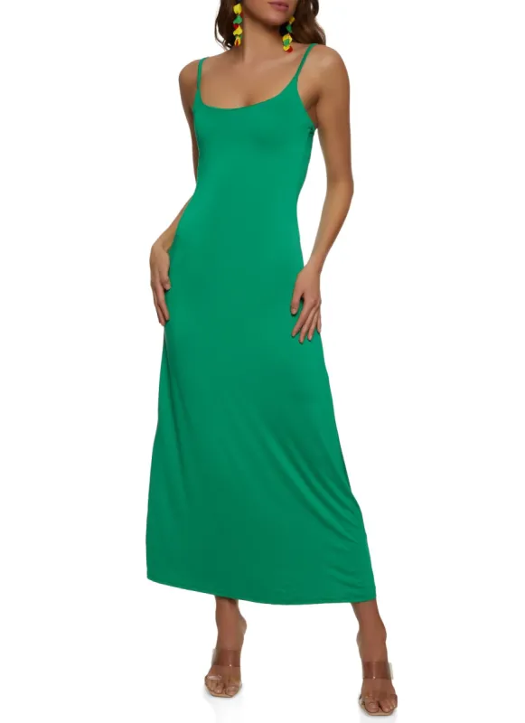 Scoop Neck Maxi Cami Dress sold by Rainbow
