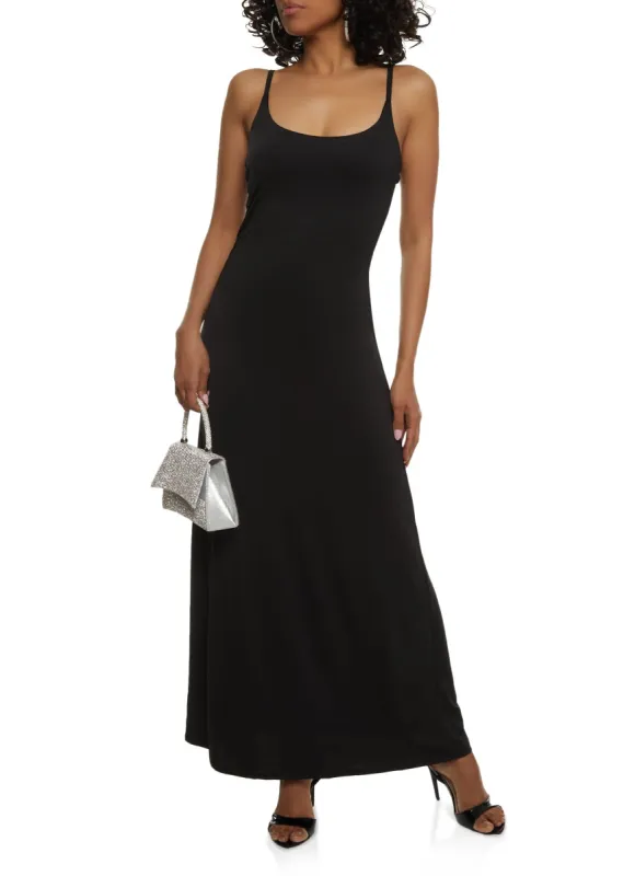 Scoop Neck Maxi Cami Dress sold by Rainbow