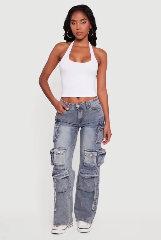 VIP Mineral Wash Utility Jeans sold by Rainbow