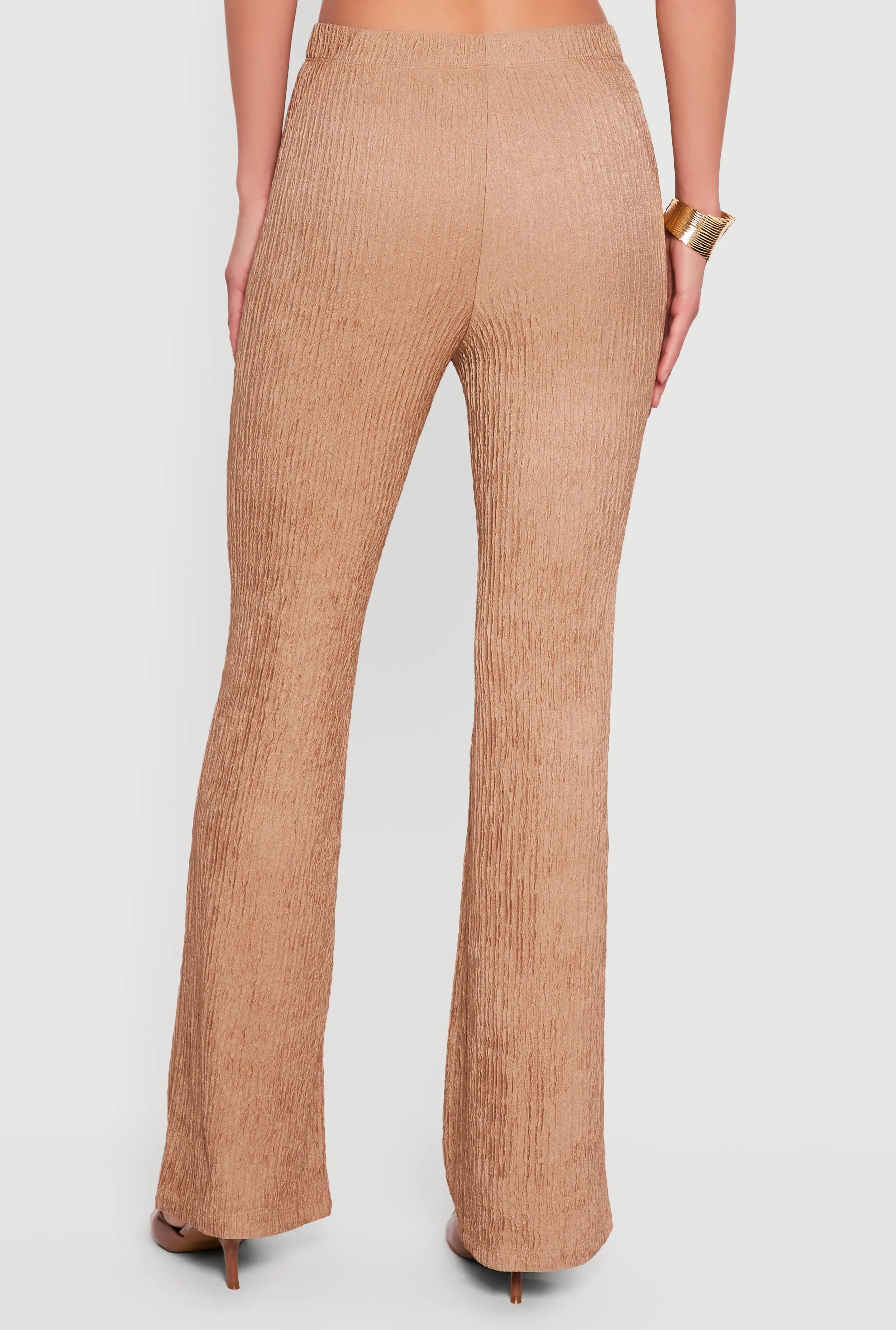 Textured Knit Pull On Slim Leg Pants sold by Rainbow product image thumbnail 3