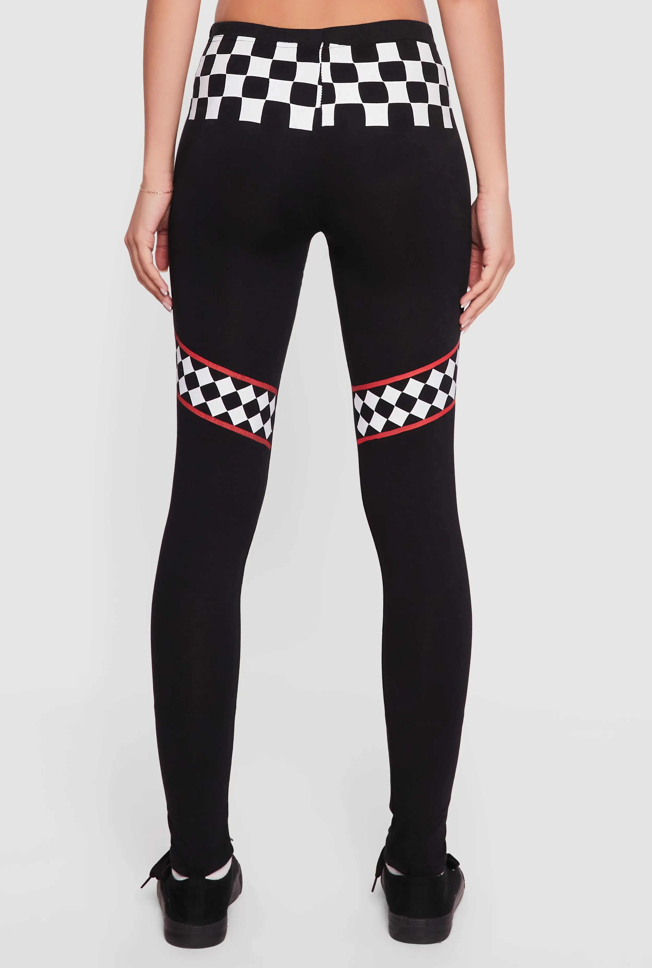 Checkered Print Leggings sold by Rainbow product image thumbnail 5