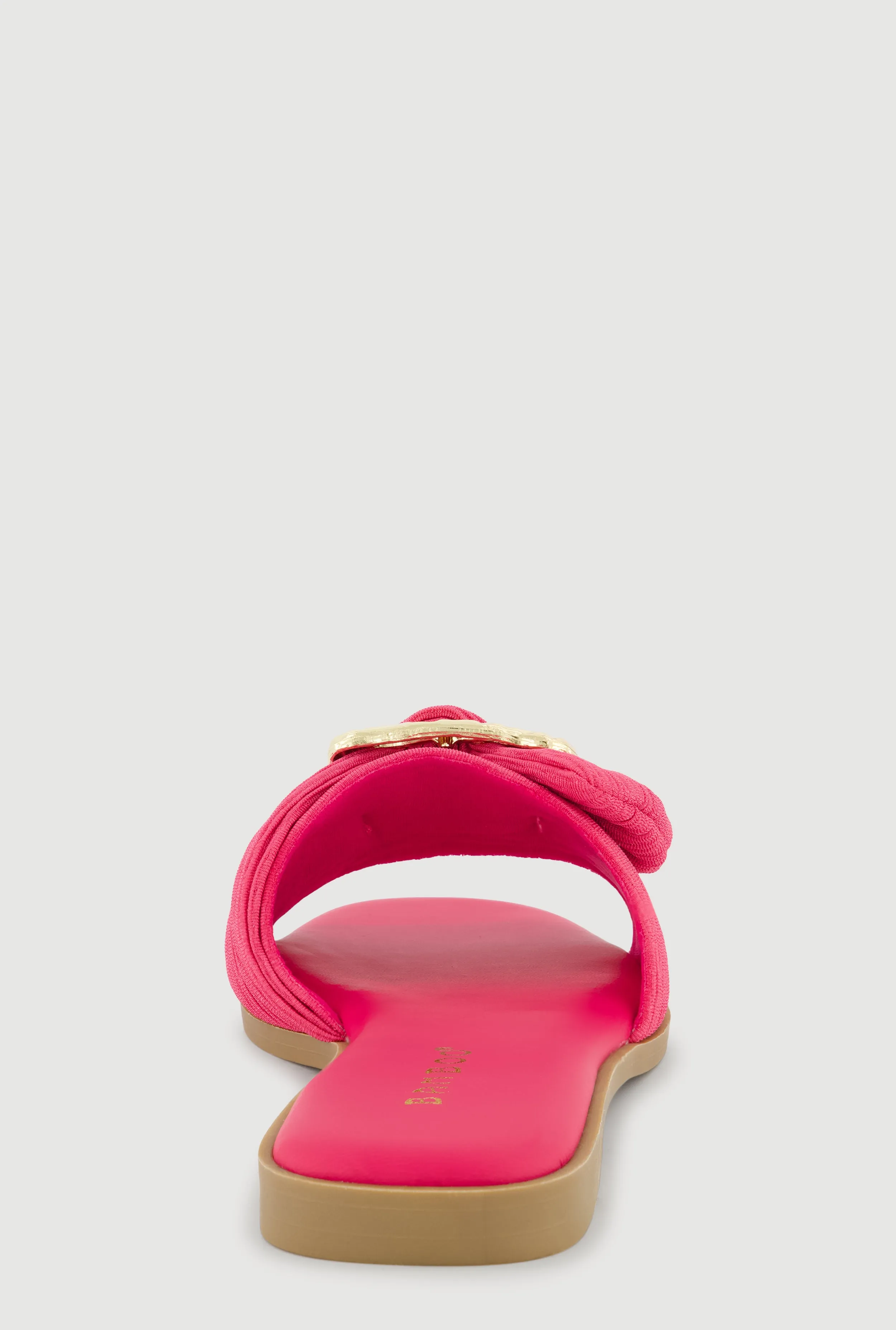 Metallic Buckle Band Slide Sandals sold by Rainbow product image thumbnail 3